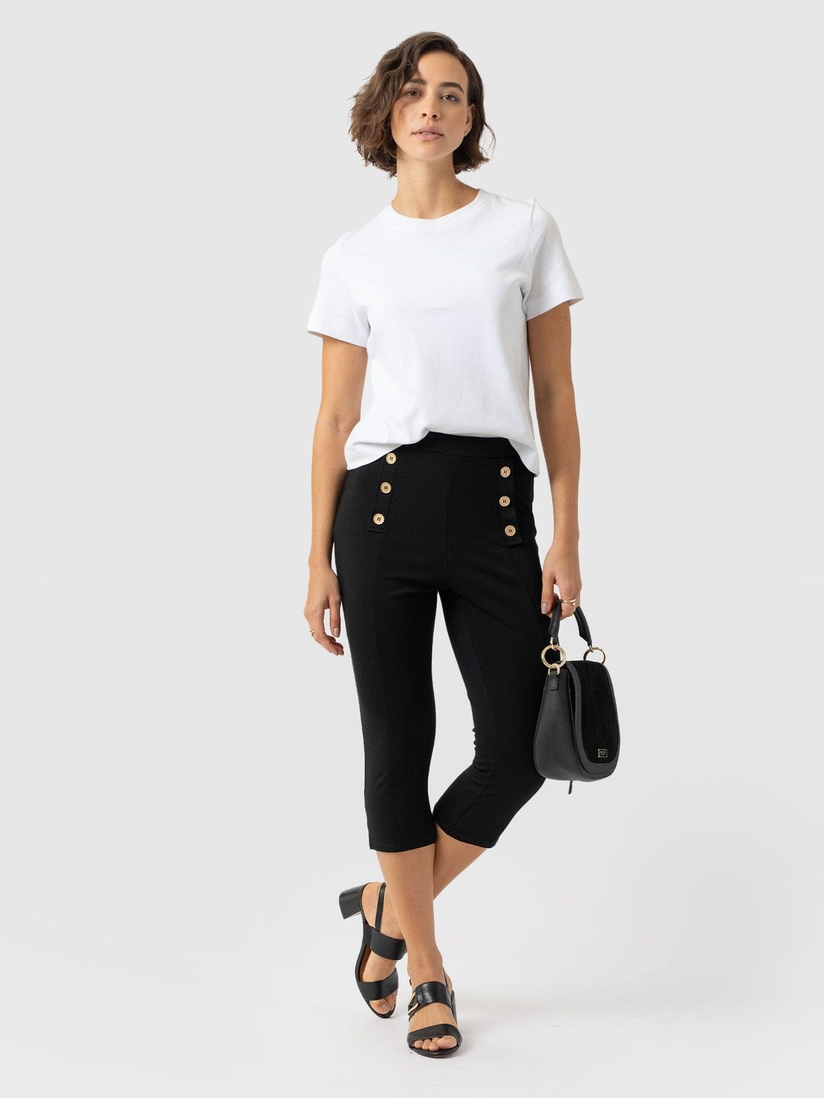 Chelsea Capri Legging - Black