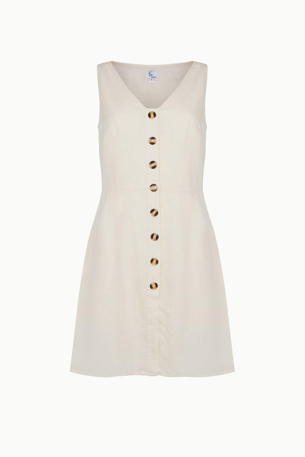 The Kōr Pinafore in Linen & Cotton