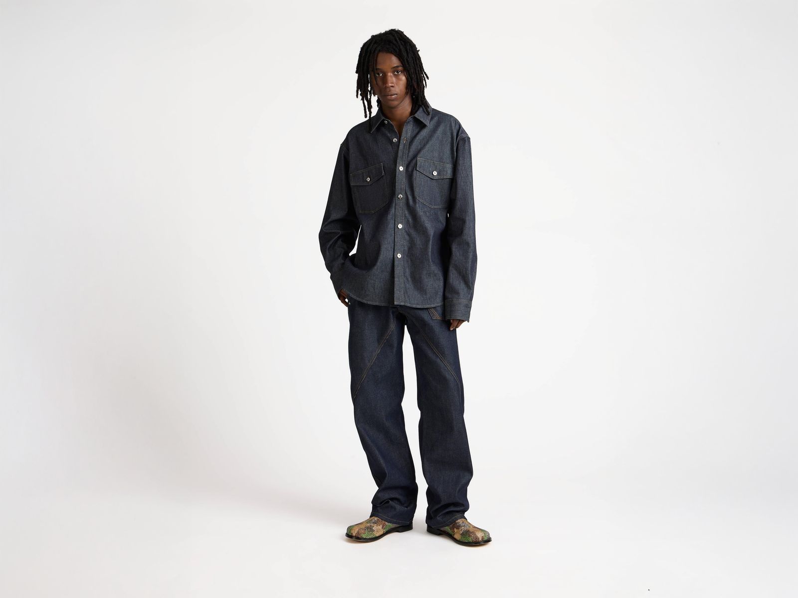 CL_OVERSIZED SHIRT - INDIGO_DS0011PG1932