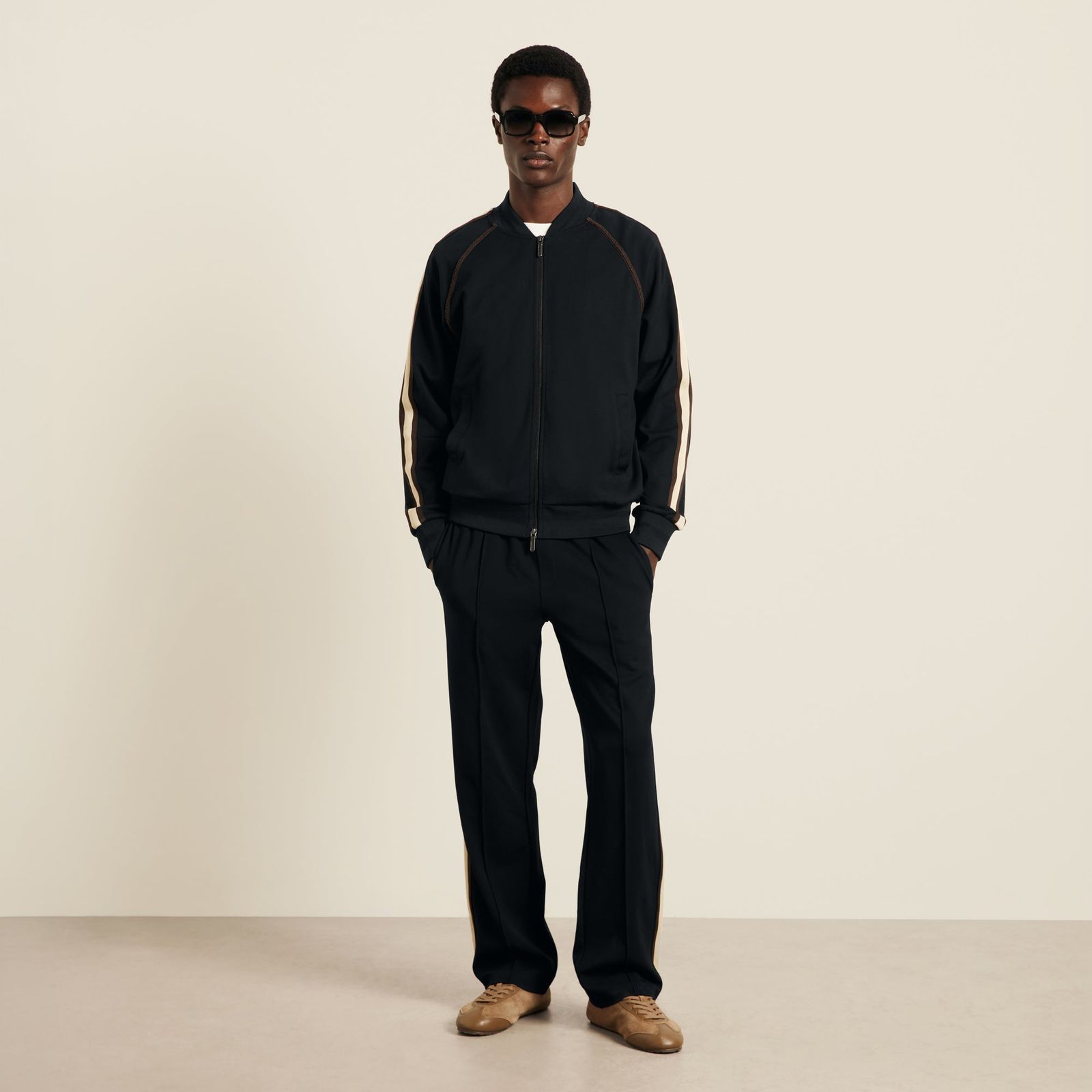Maracana Track Jacket - Black