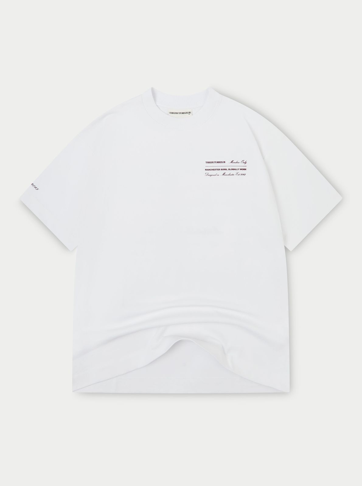 MISSION STATEMENT RELAXED T-SHIRT - WHITE