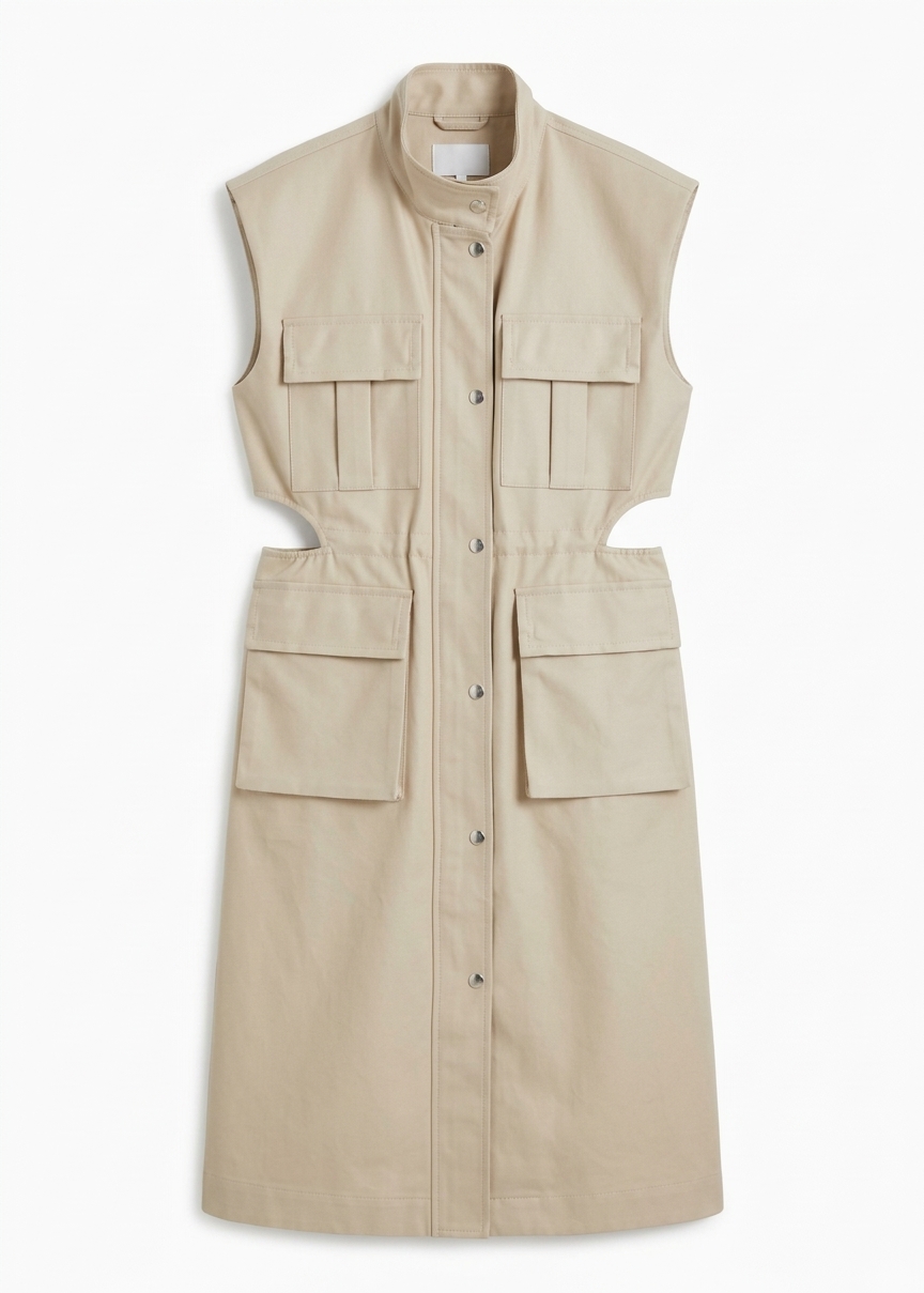 Avanca Wired Utility Vest - Beige