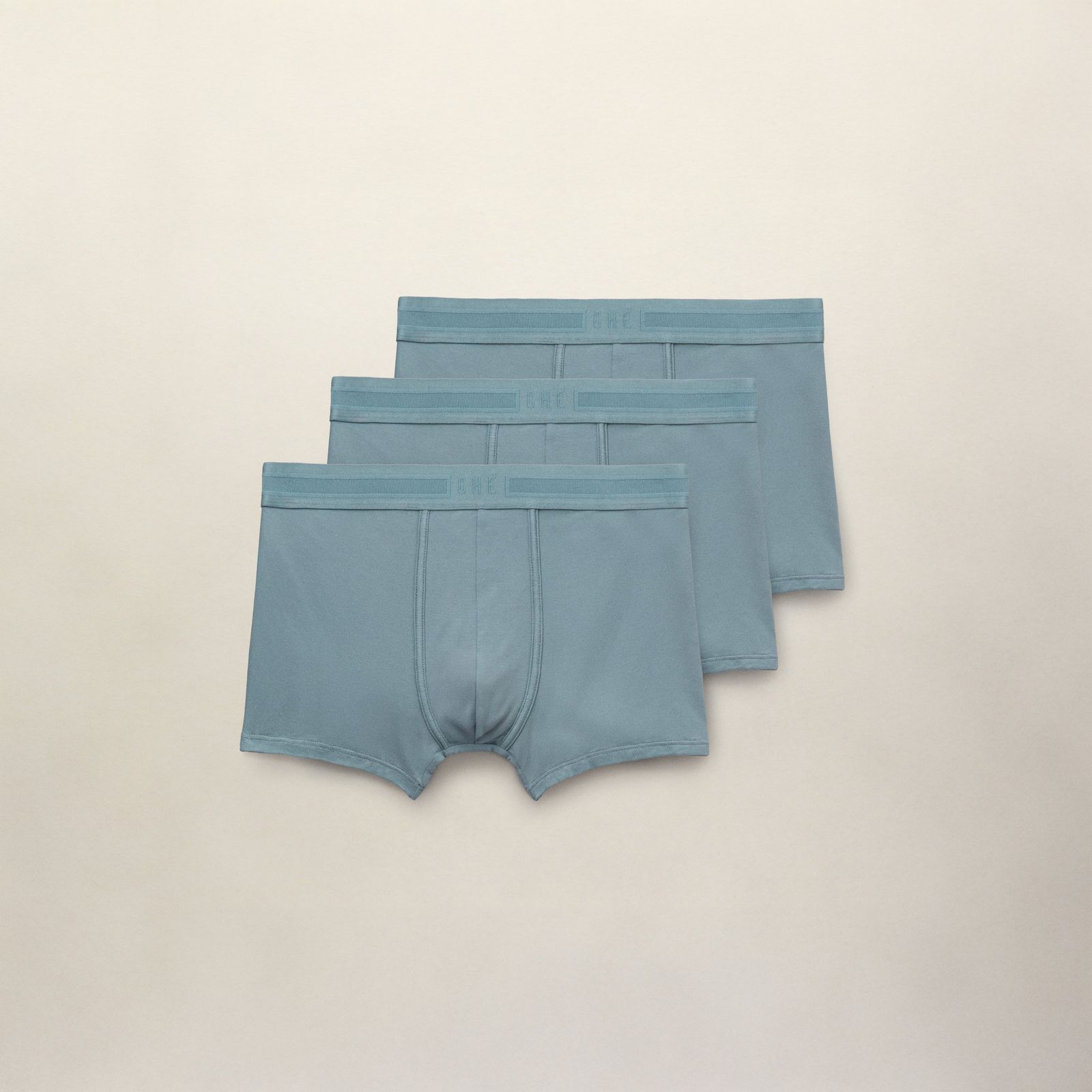 TENCEL™ Modal Boxer Trunk 3 Pack - Steel Blue