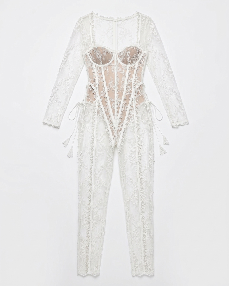 Cici Jumpsuit In White