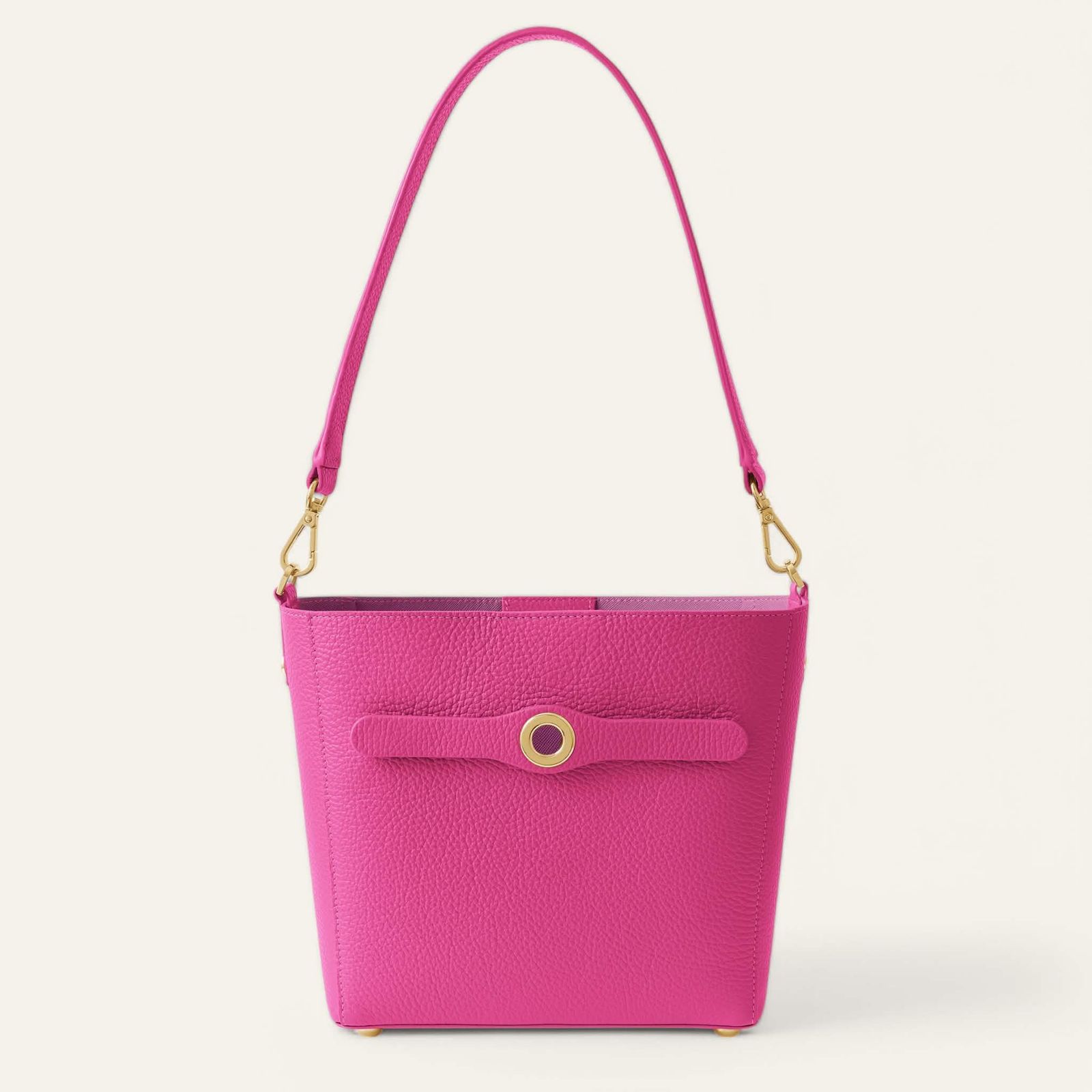 Mini S | Pink Kiss with Gold hardware