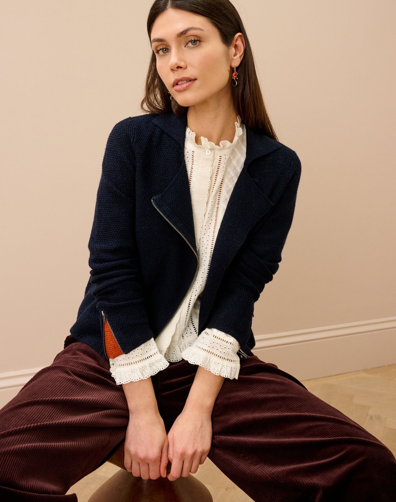 Merino Biker Jacket