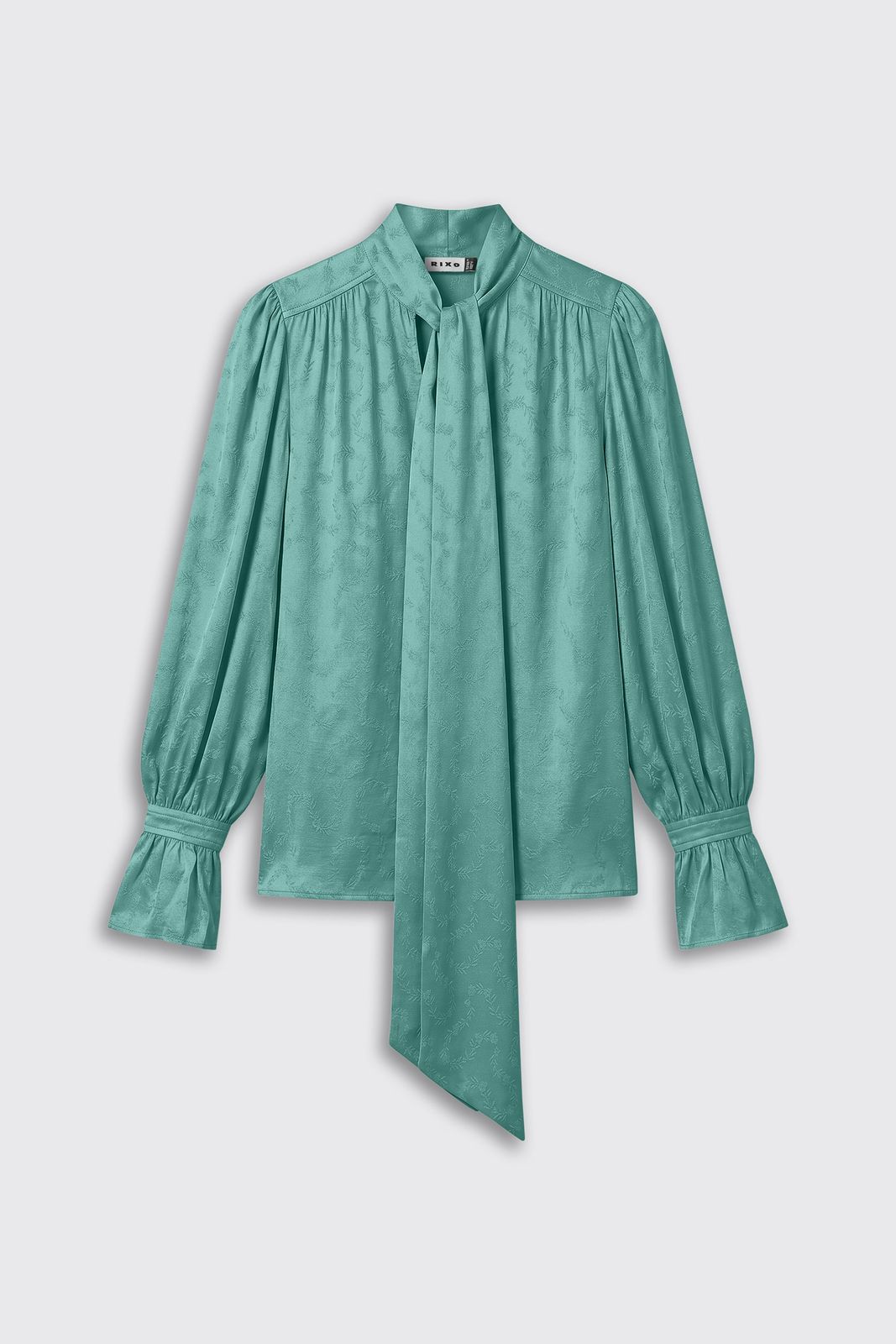 Evanora - Floral Trail Jacquard Sage Green