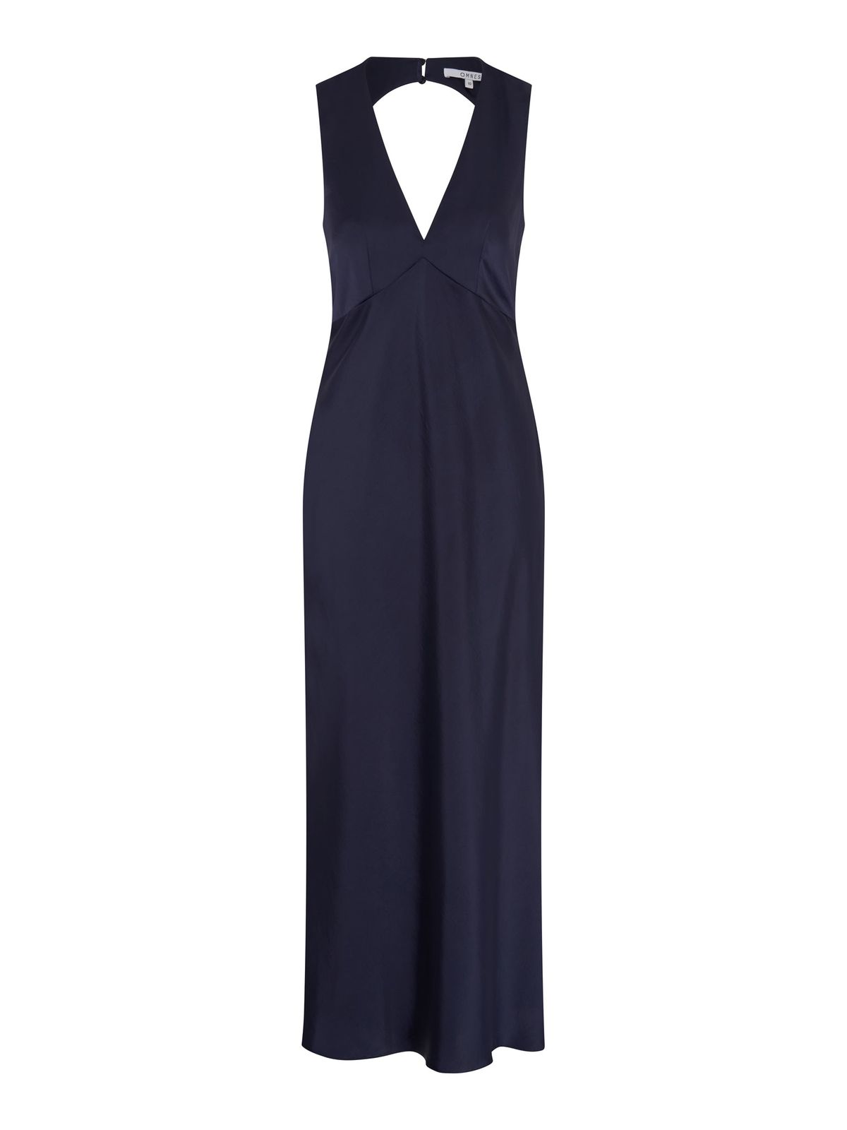 Nova Tie Back Dress In Navy