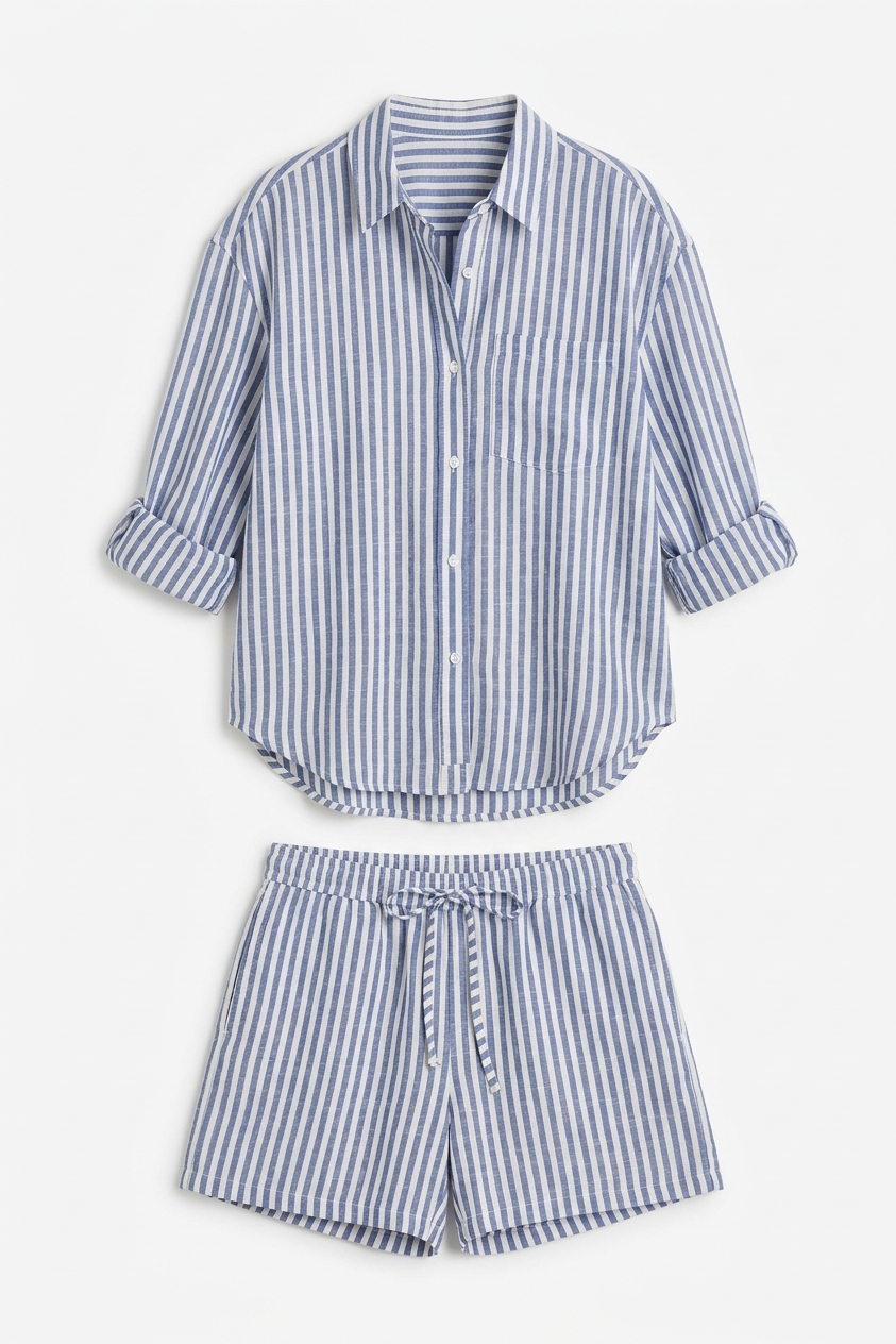 Eden Striped Shorts