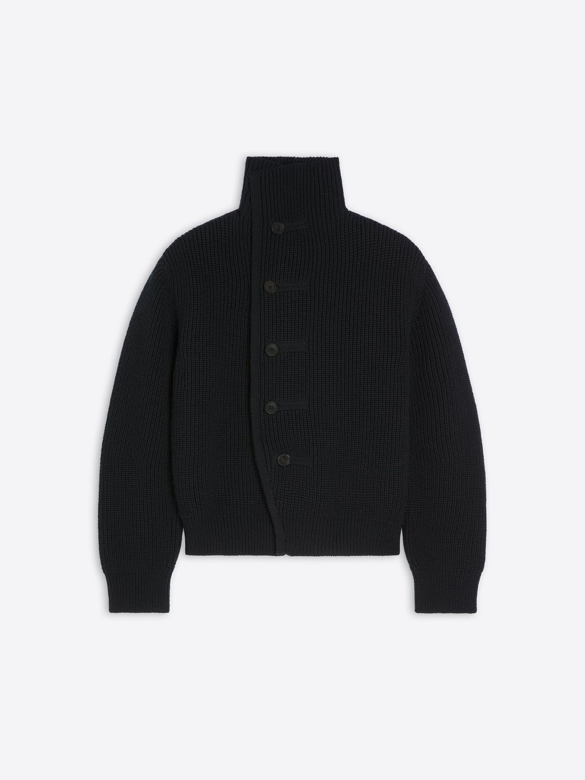 Chunky wool cardigan