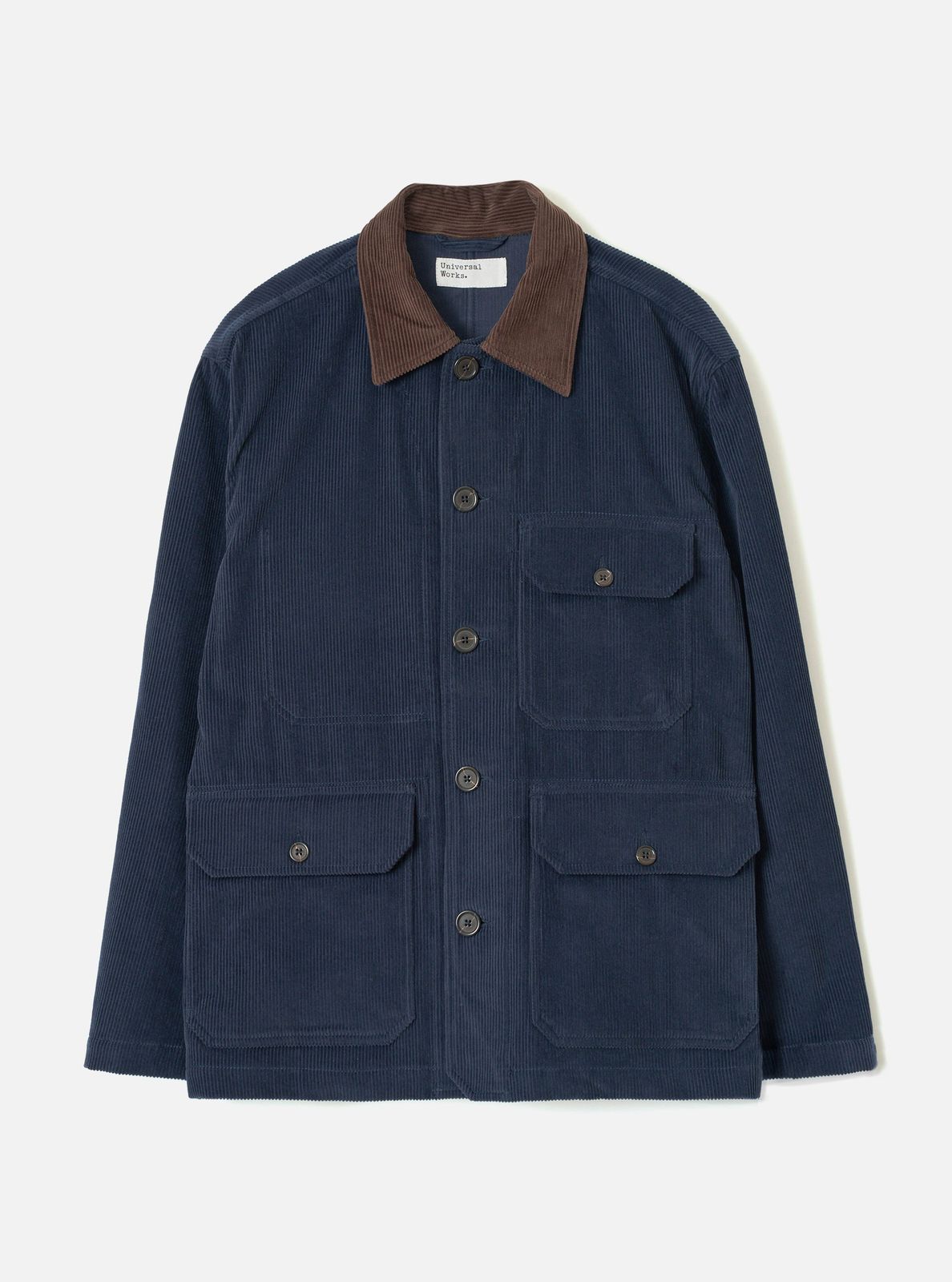 Dark Navy Cord Utility Jacket