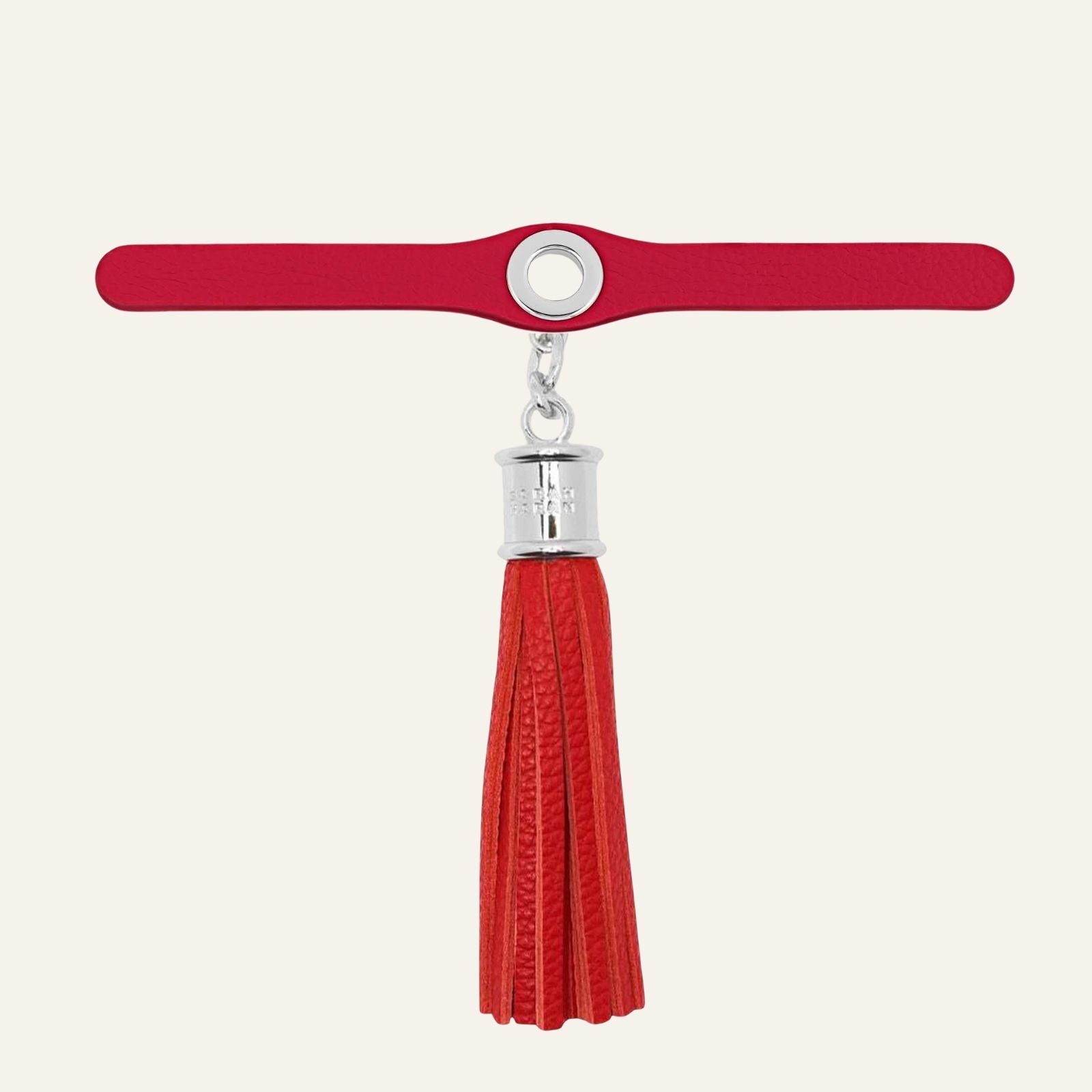 Deco Set Classic | Pillarbox Red with Silver hardware