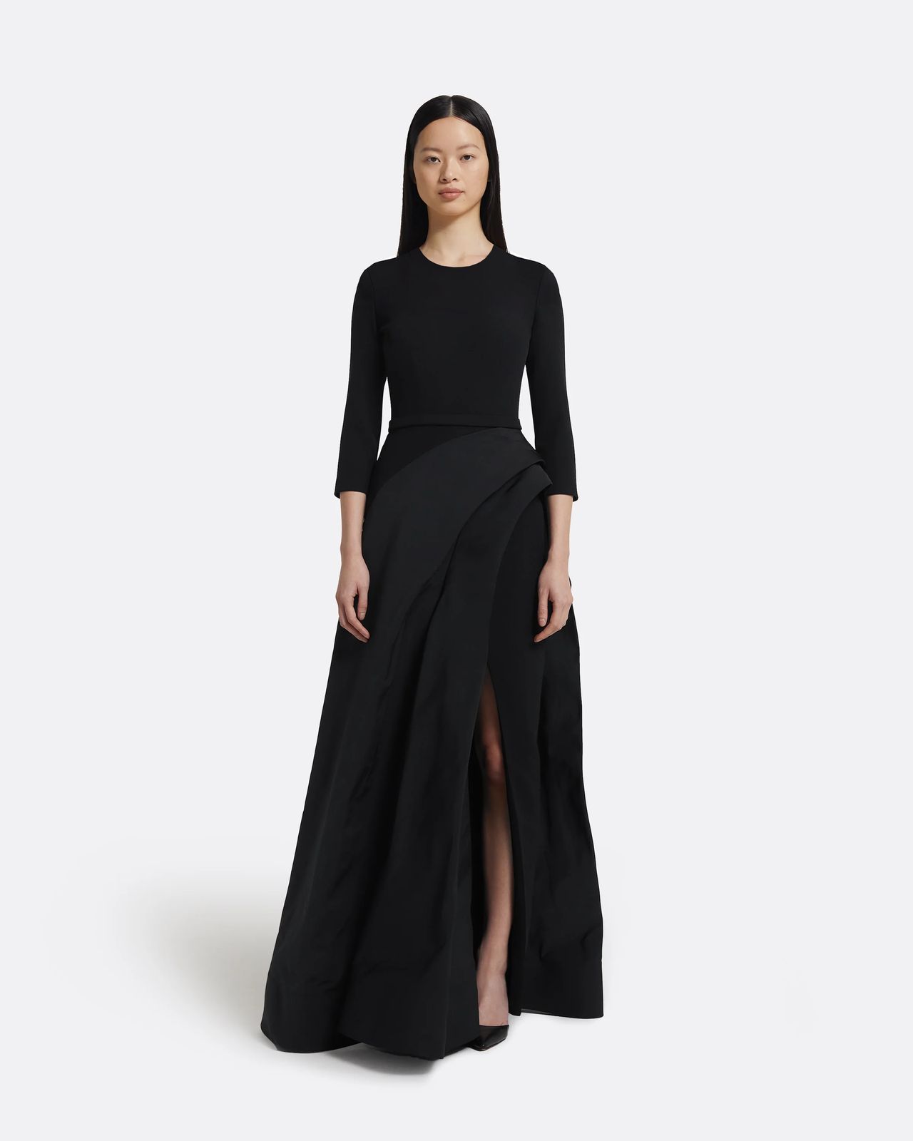 Nala Long Dress in Black