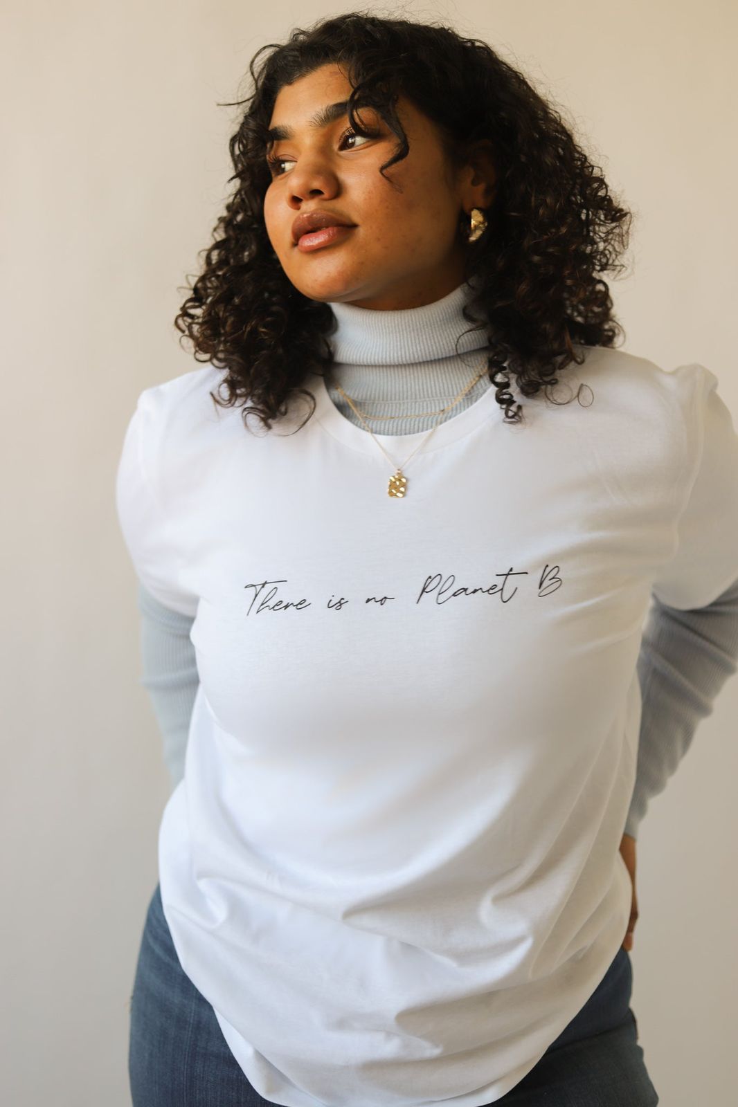 There is No Planet B | 100% Organic Cotton Relaxed T-Shirt