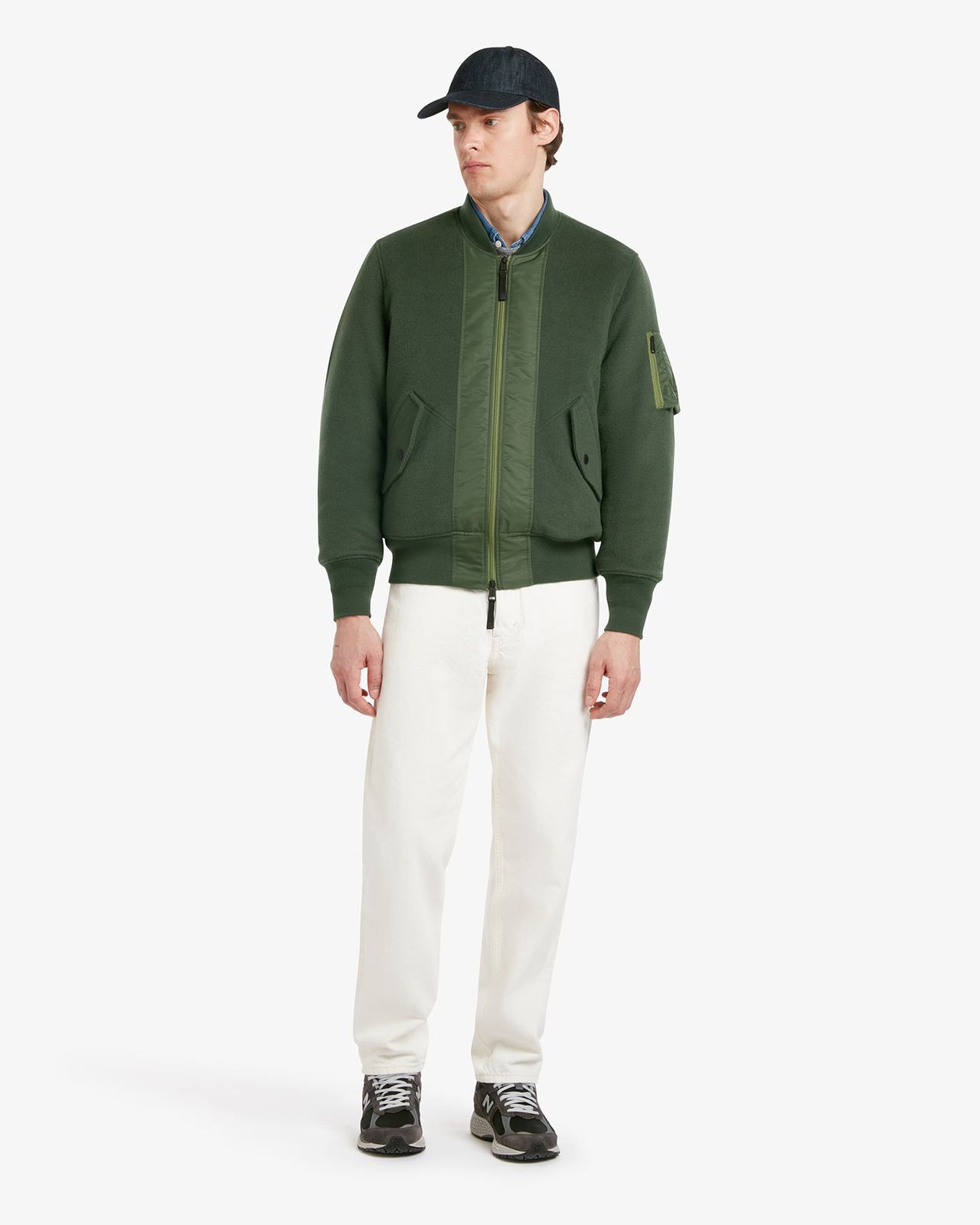 Unisex Ryder Dufflewool MA1 Bomber Jacket