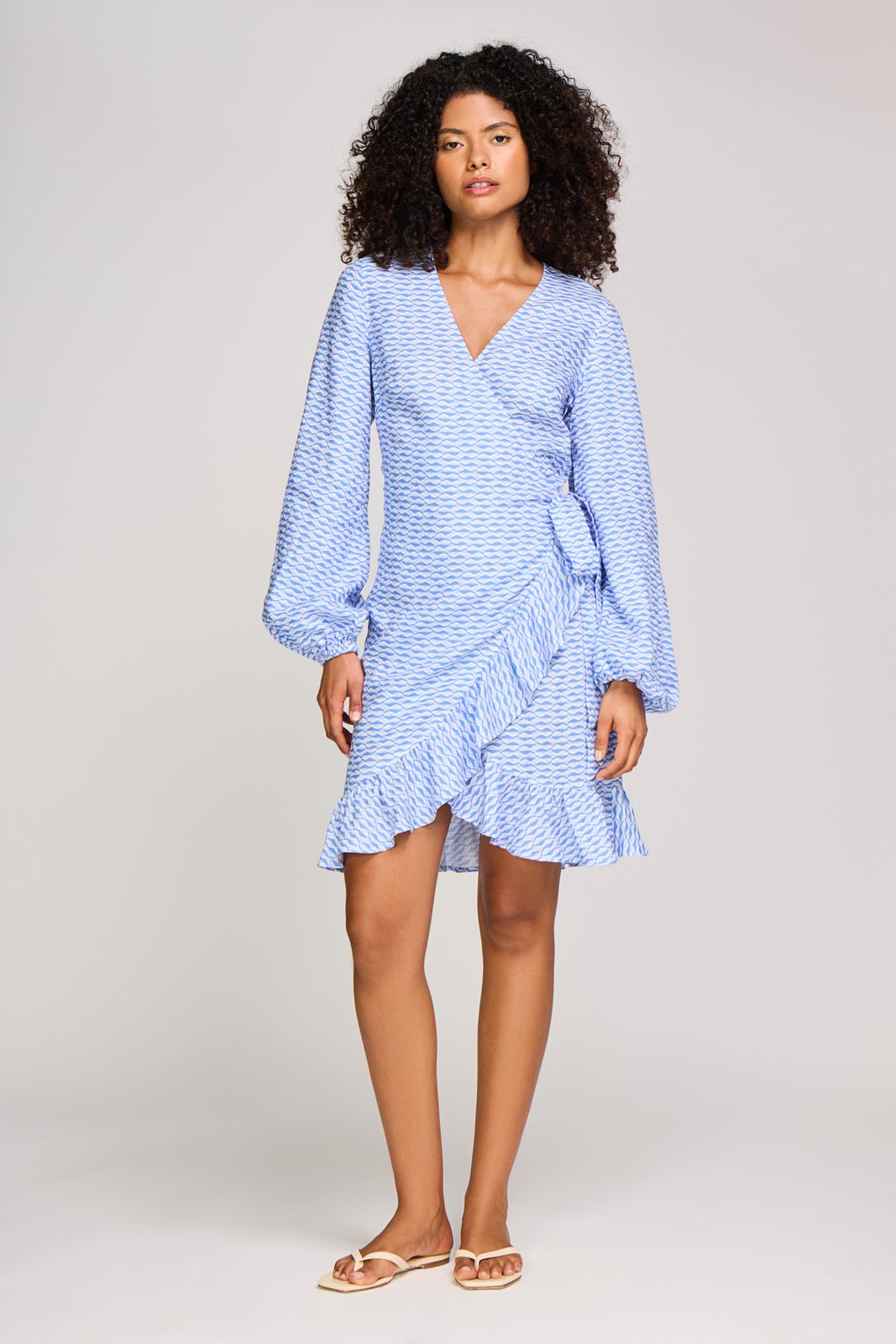 Tinos Mini Wrap Dress