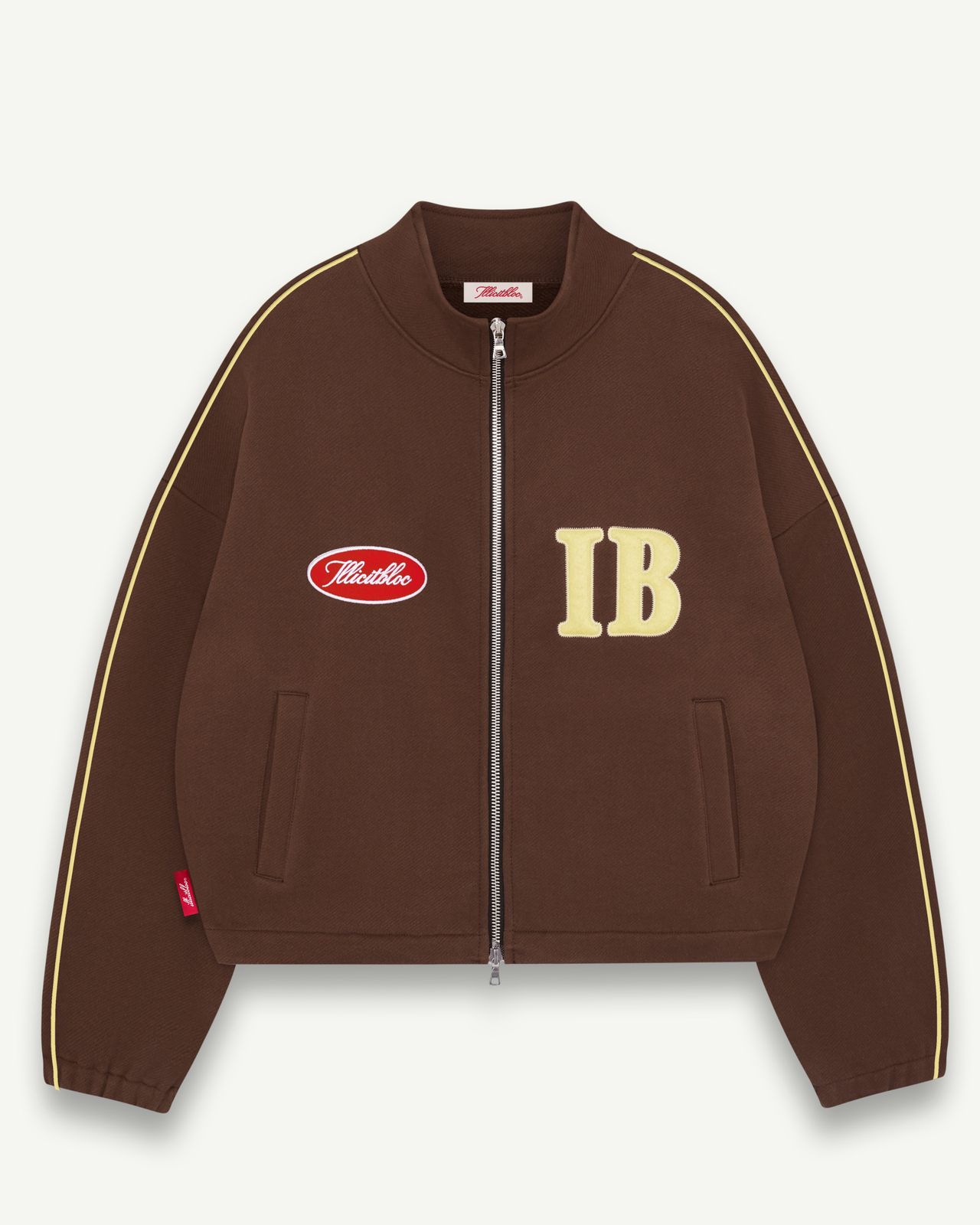 SPELLOUT TRACK JACKET - HICKORY