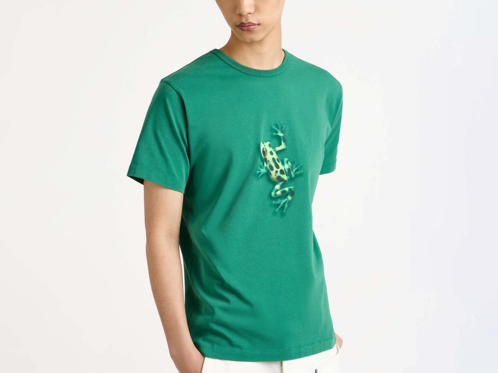 CL_JUMPING FROG T-SHIRT - EMERALD_JT0308PG1937