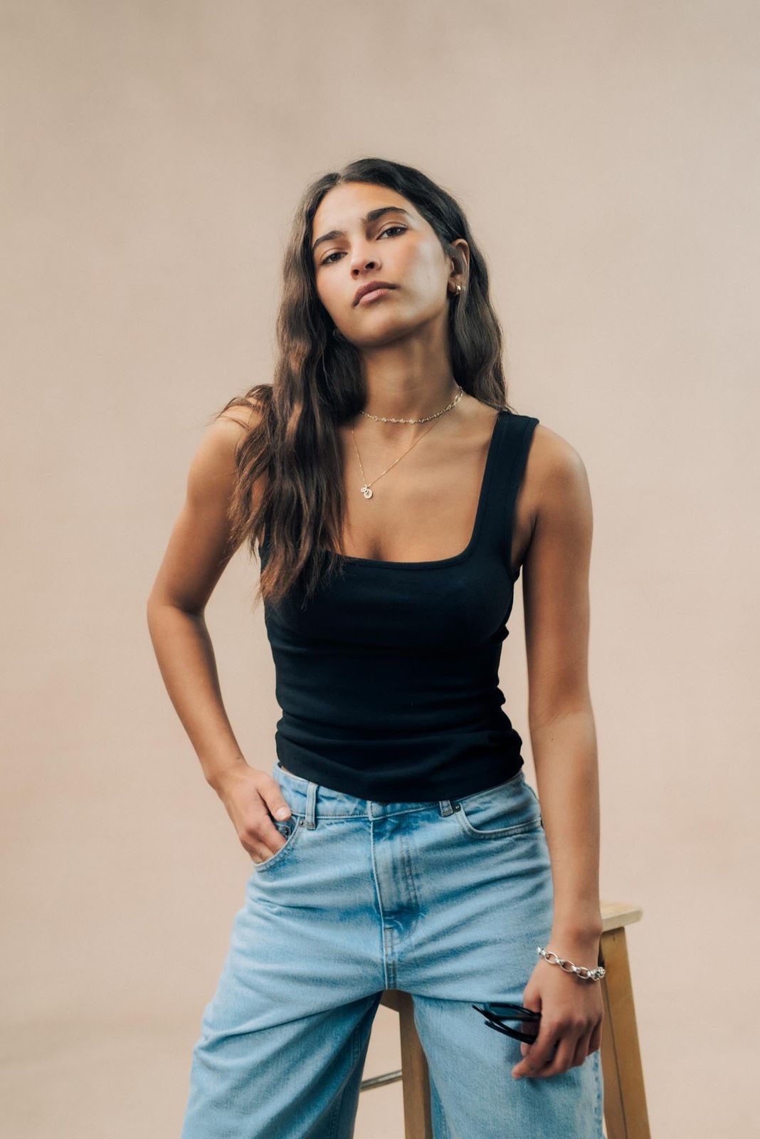 Square Neck Tank Top