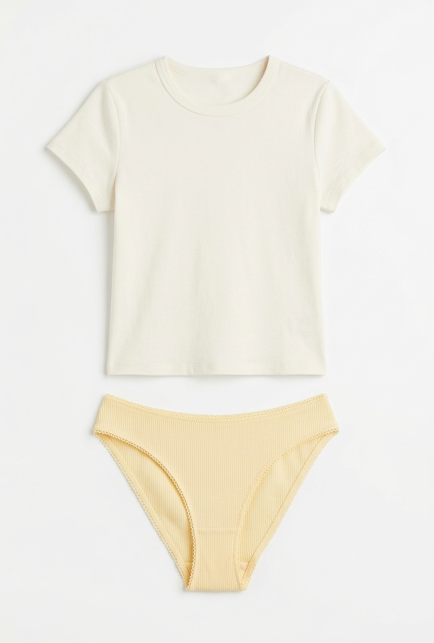 Organic Needlepoint Thong