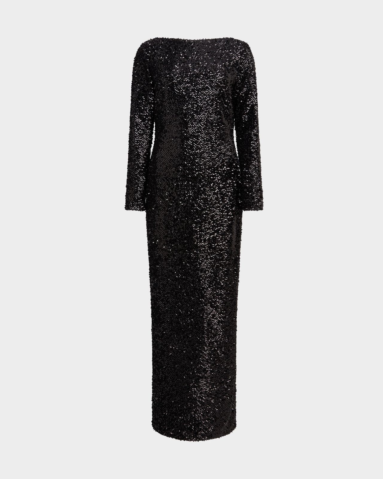 Reta Gown in Textured Sequin