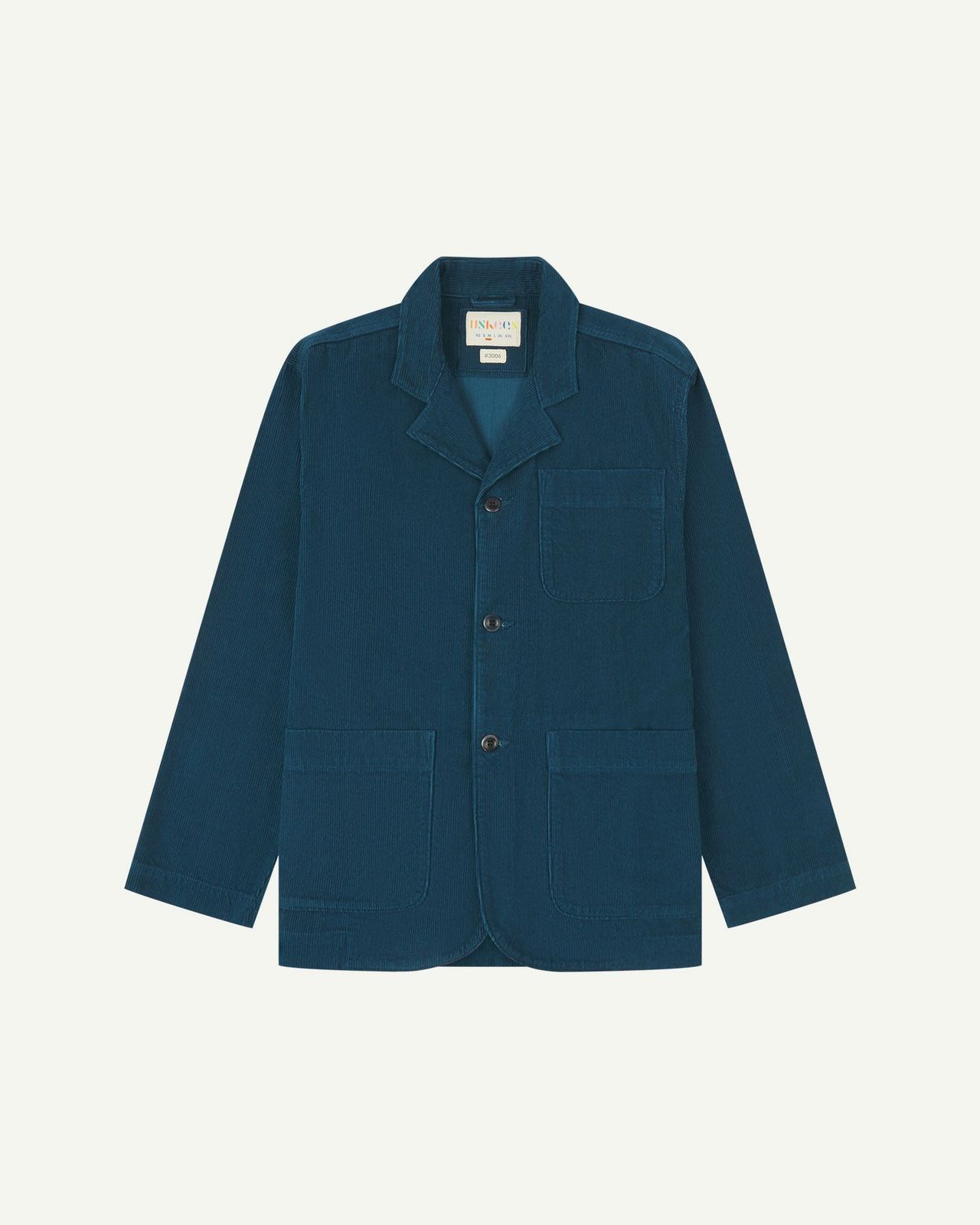 3006 Cord Blazer - petrol blue