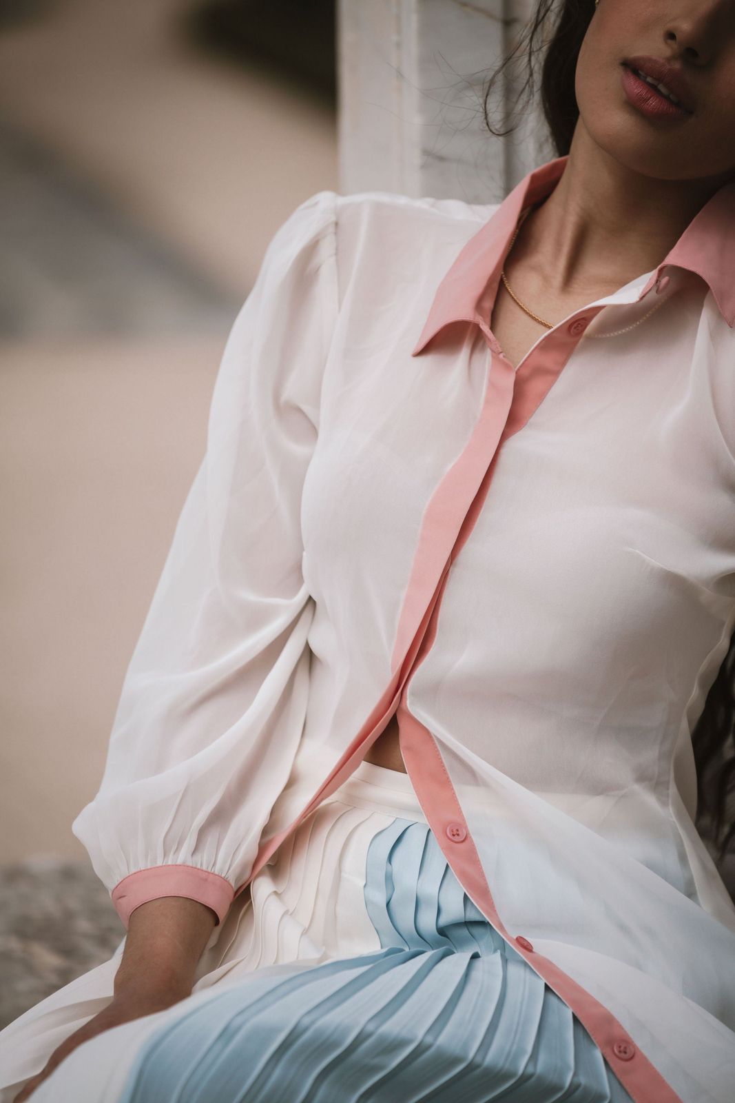 Sandy Sheer Shirt