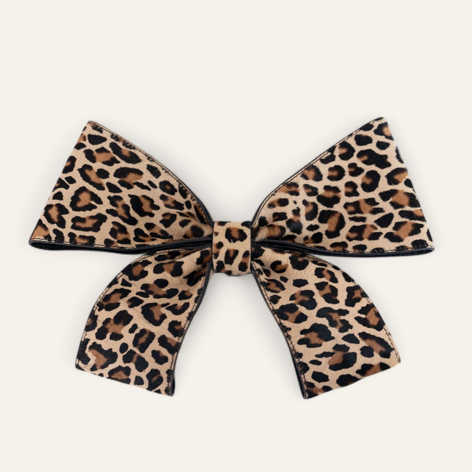 Deco Bow Classic | Leopard Calf with Gold hardware
