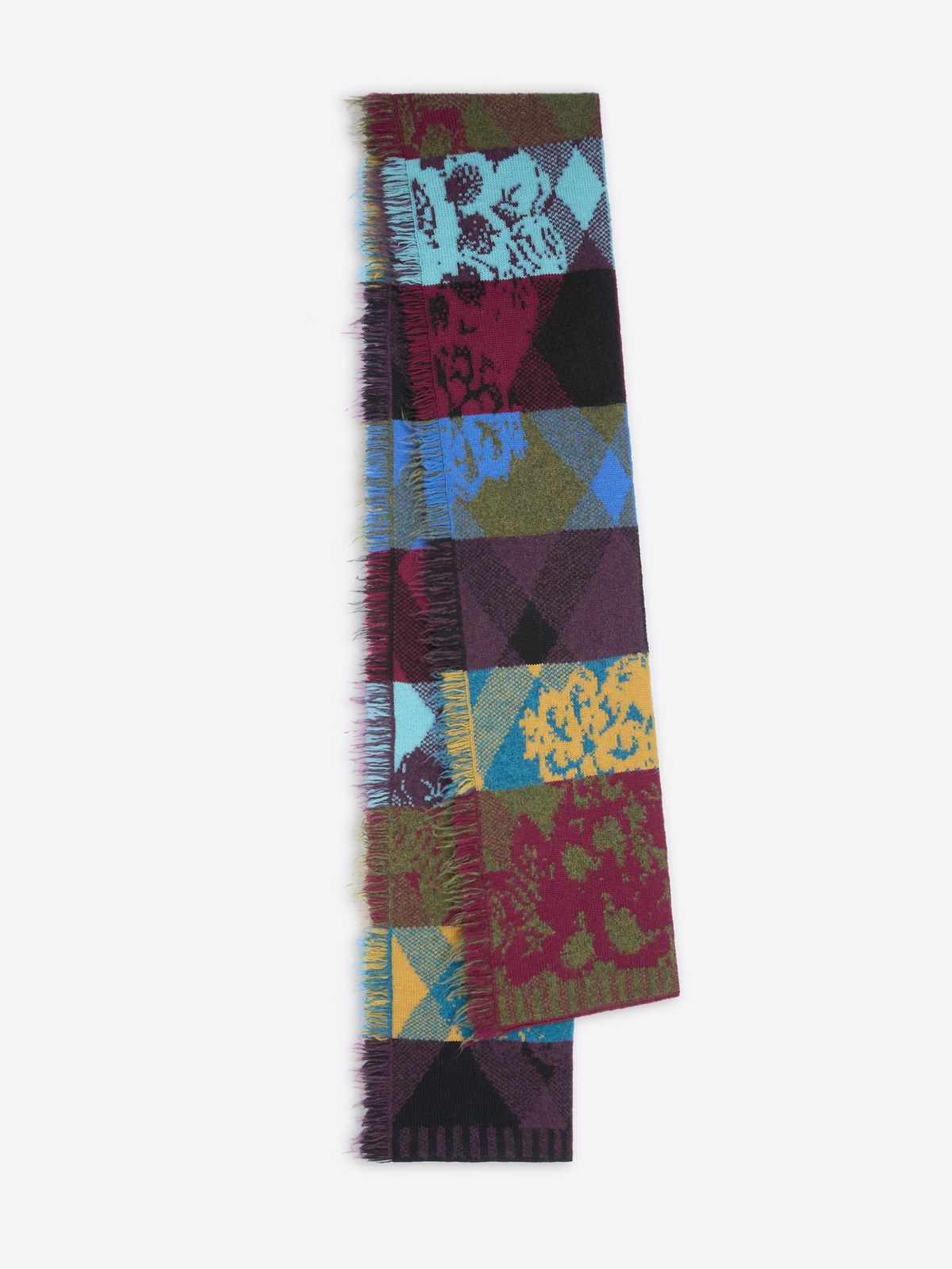 Long wool scarf
