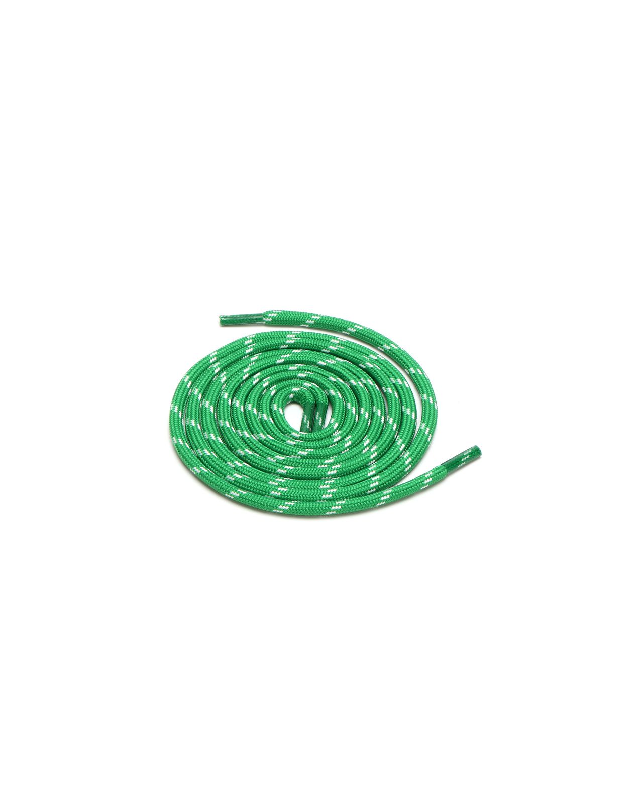 2 Tone Round Lace Green/White