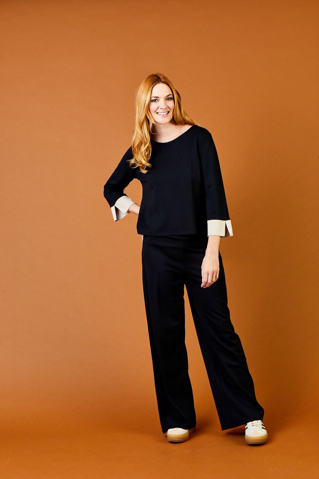 Gregorio Heavy Jersey Palazzo Pants