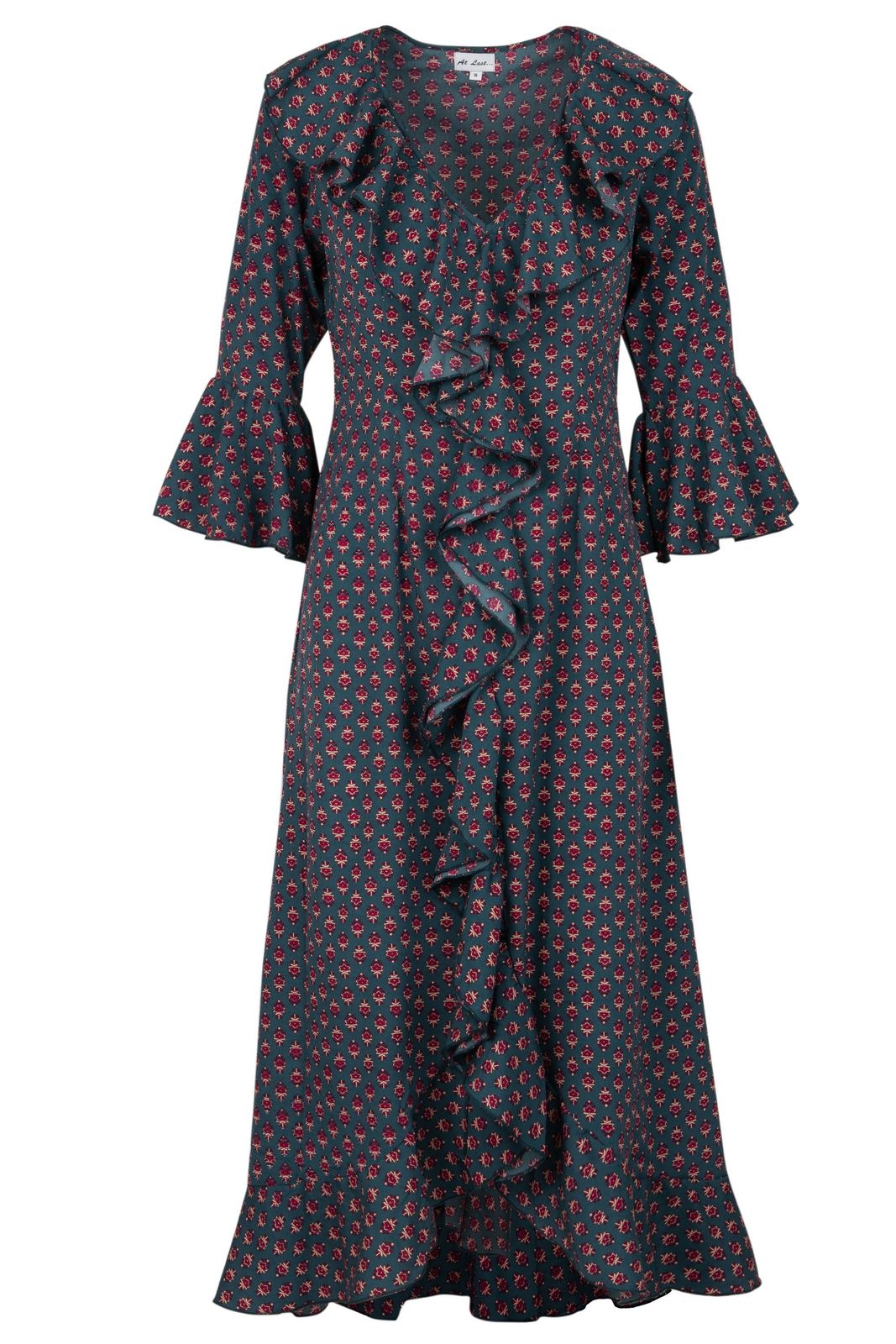 Felicity Midi Dress Smokey & Damson