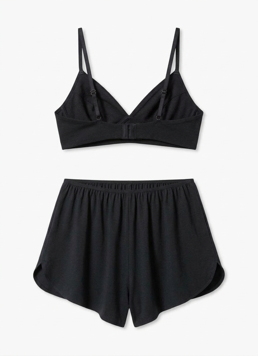 Women's French Knicker In Black