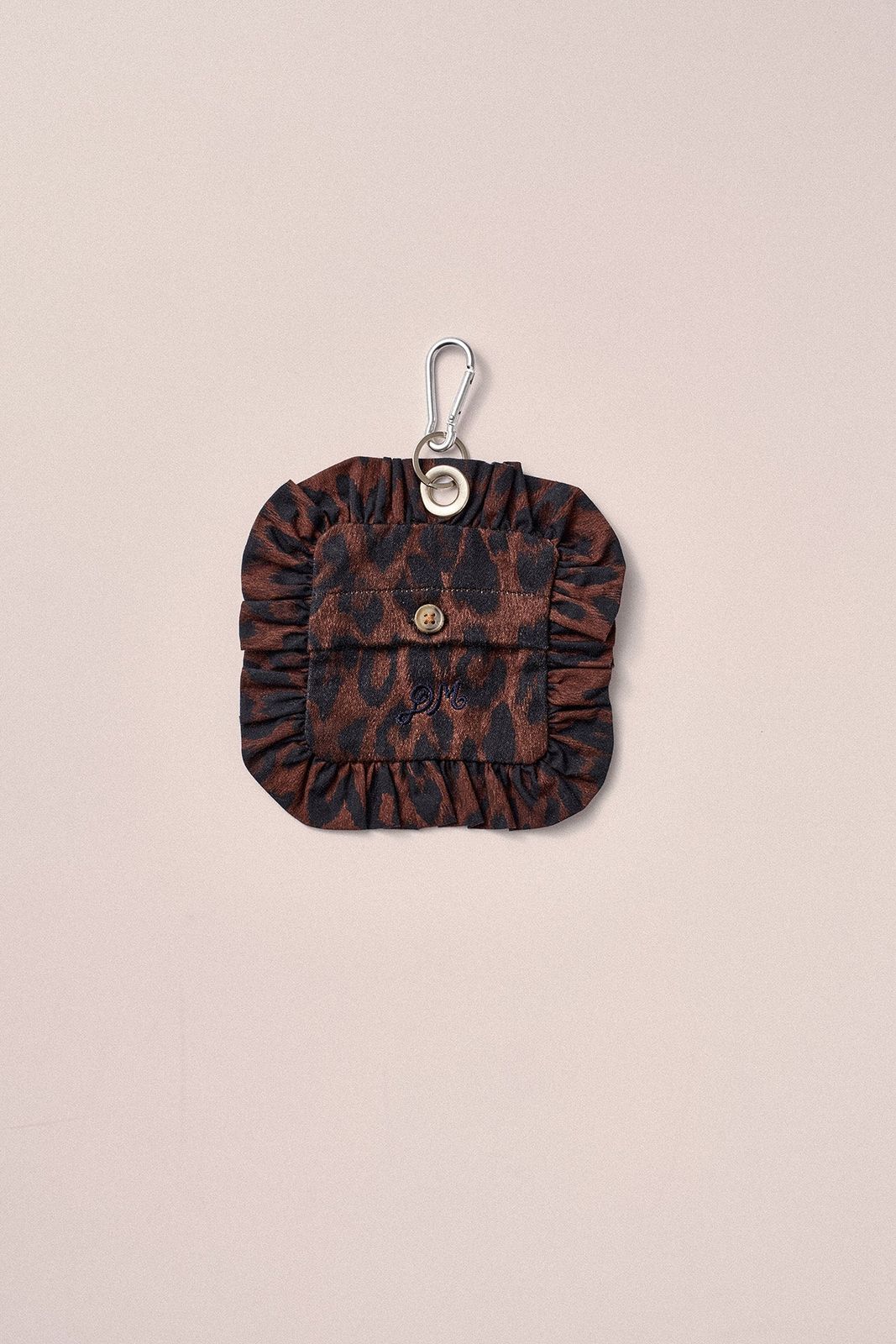 Poo Bag Holder- Dark Leopard