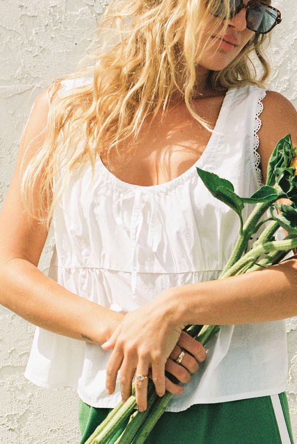 The Poplin Top
