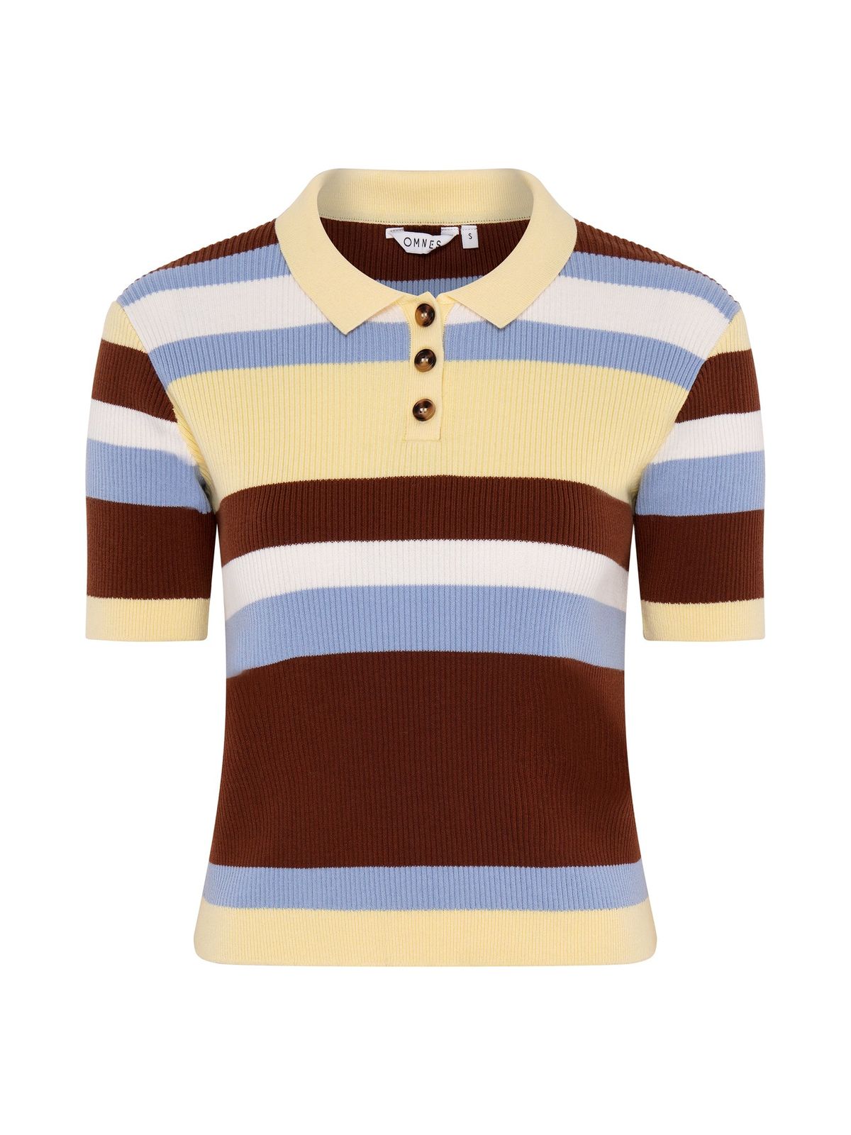 Amos Stripe Short Sleeve Top