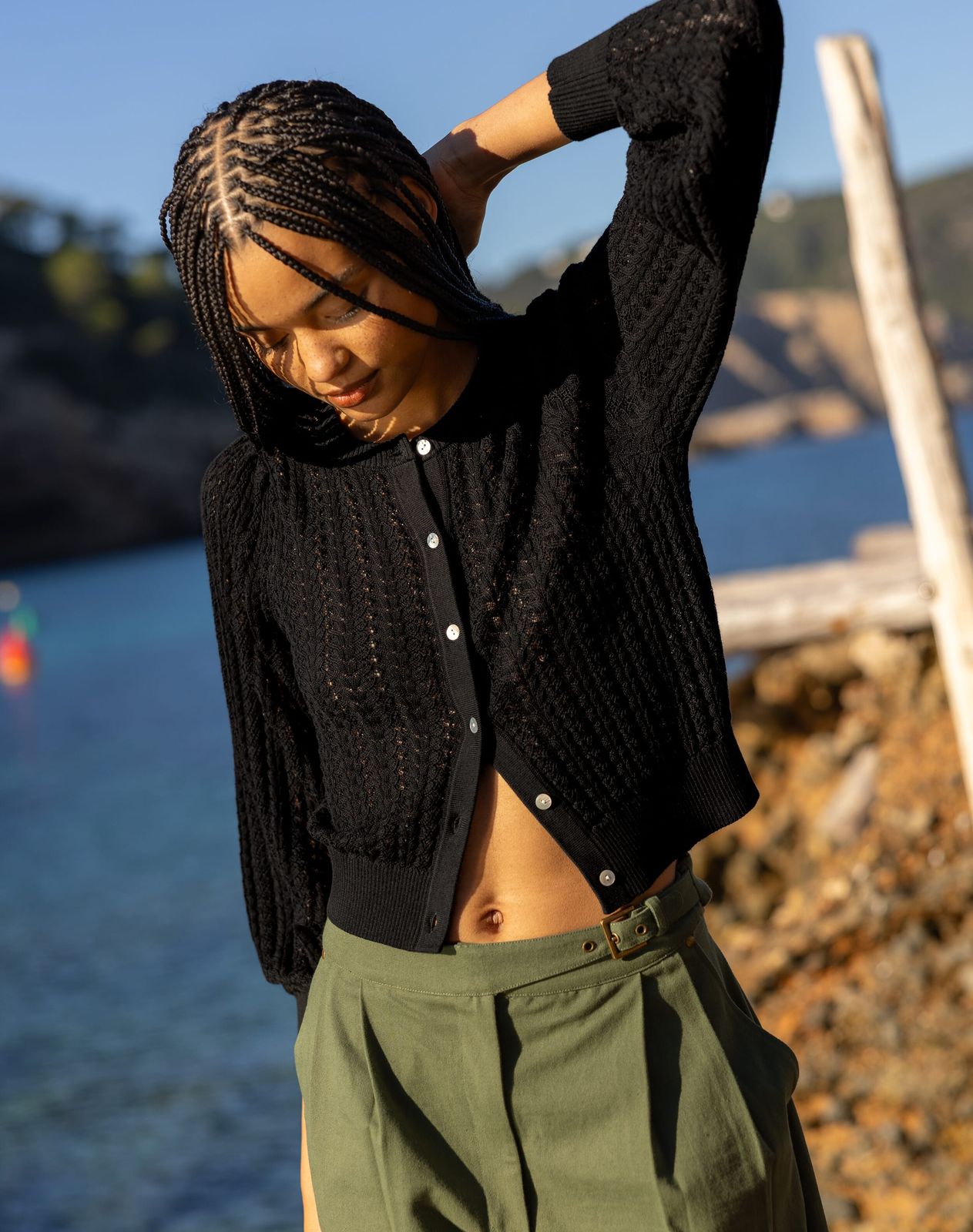 The Lace Knit Cardigan