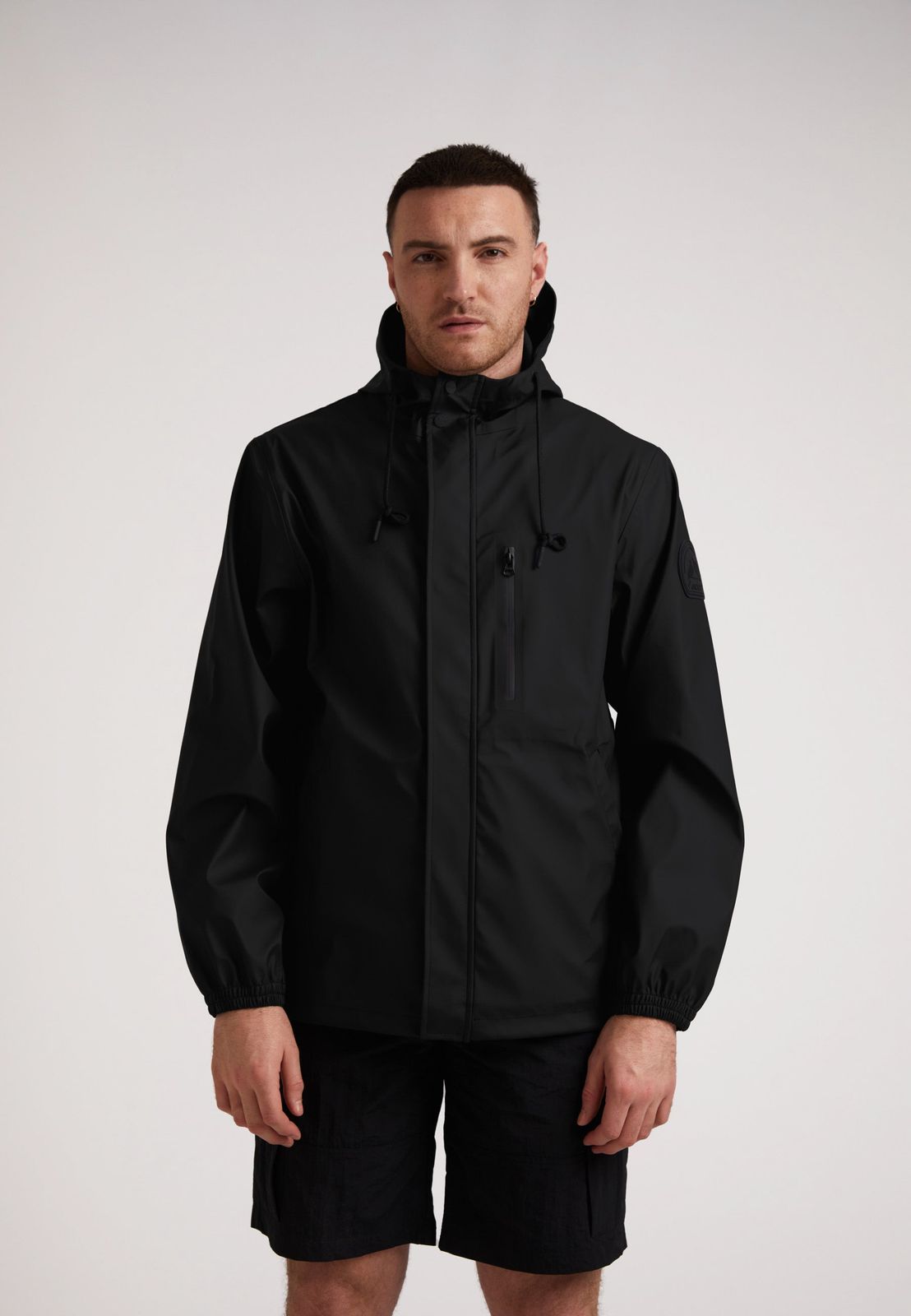 ELEMENTS Unisex Raincoat 2.0 Black