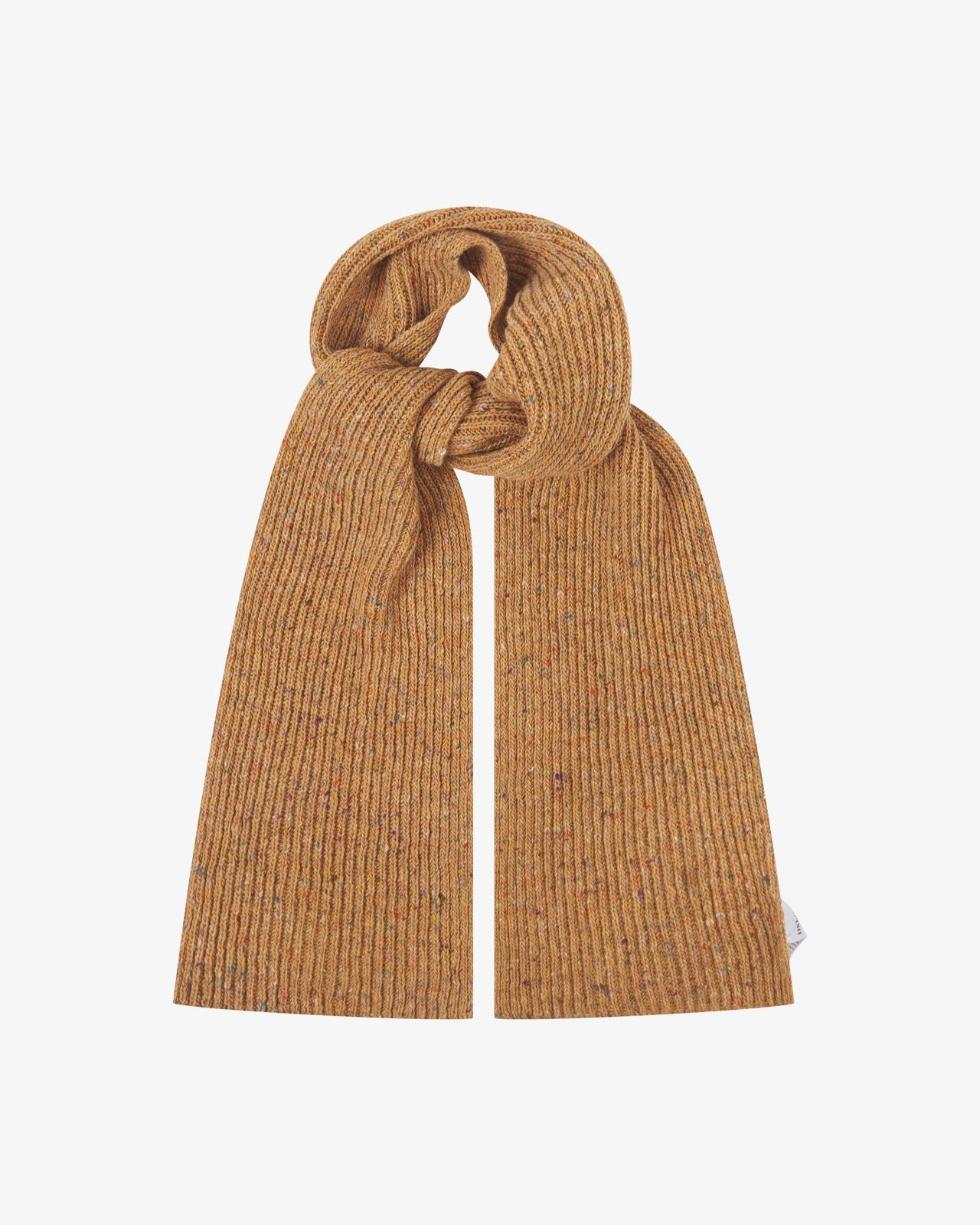 4021 Donegal wool scarf - butterscotch