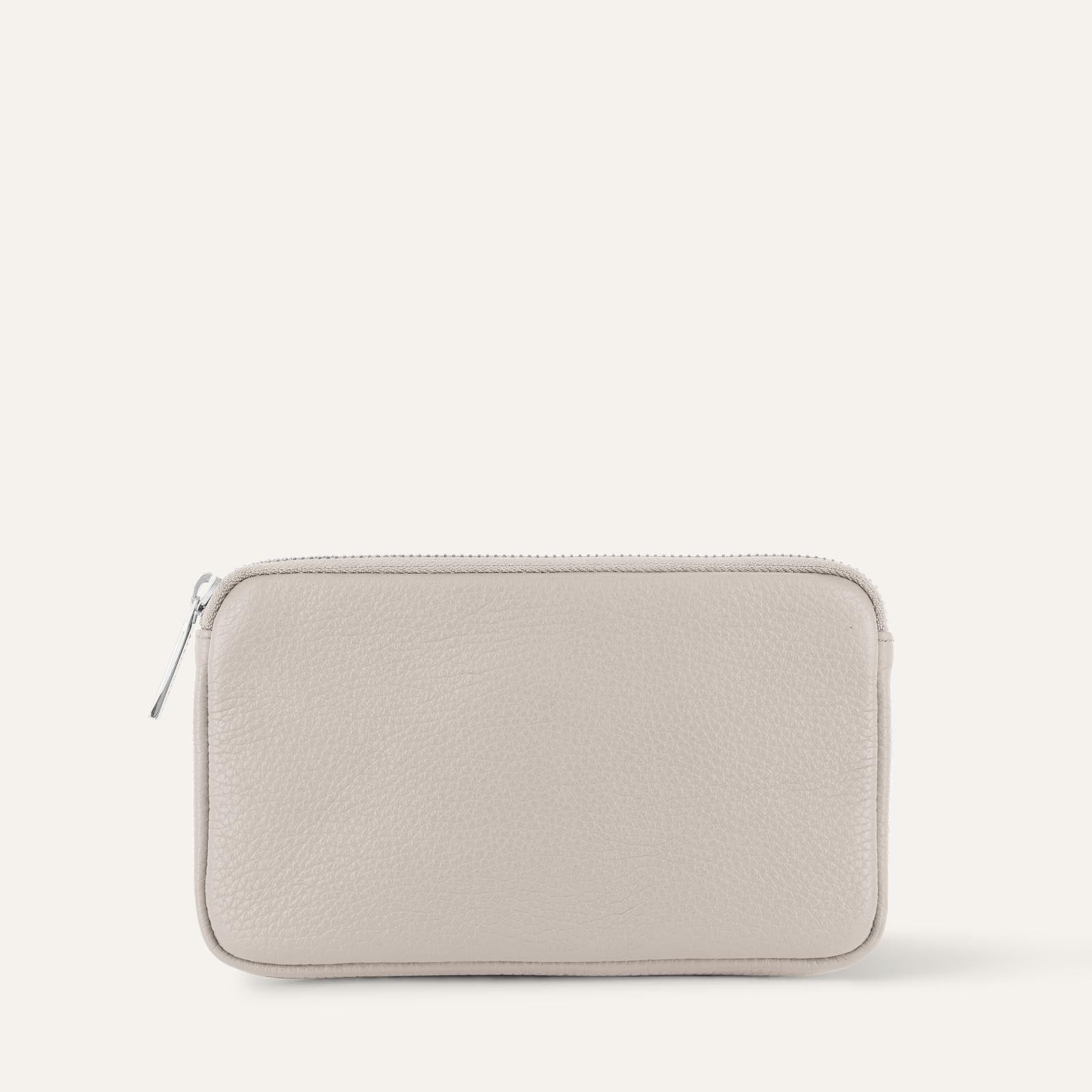 Millie Pouch | Porcelain with Silver hardware