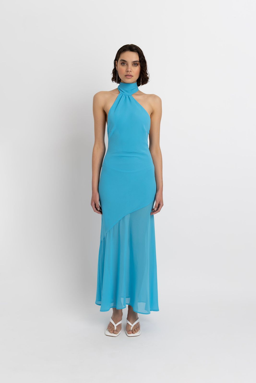 Baia Turquoise Halterneck Maxi Dress