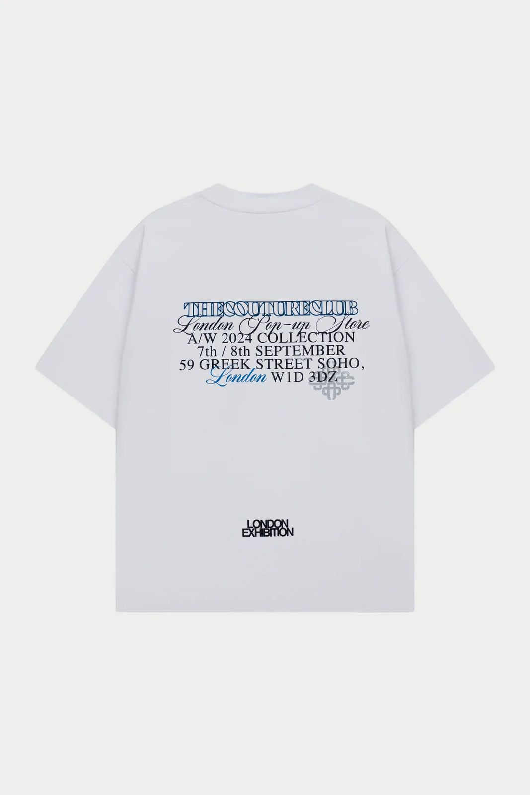 LONDON POP UP T-SHIRT - WHITE