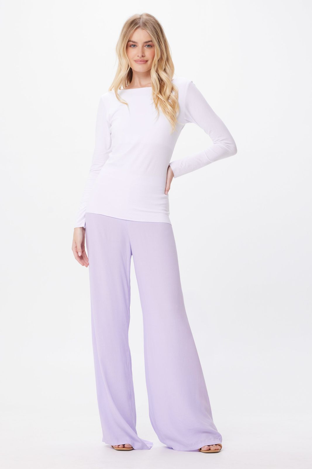 Kaycee Crepe Palazzo Pants