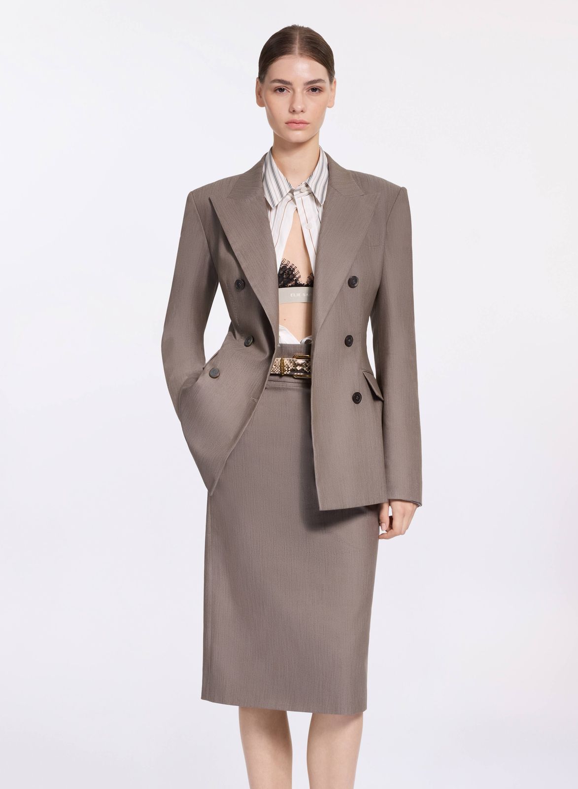 Cotton Twill Blazer