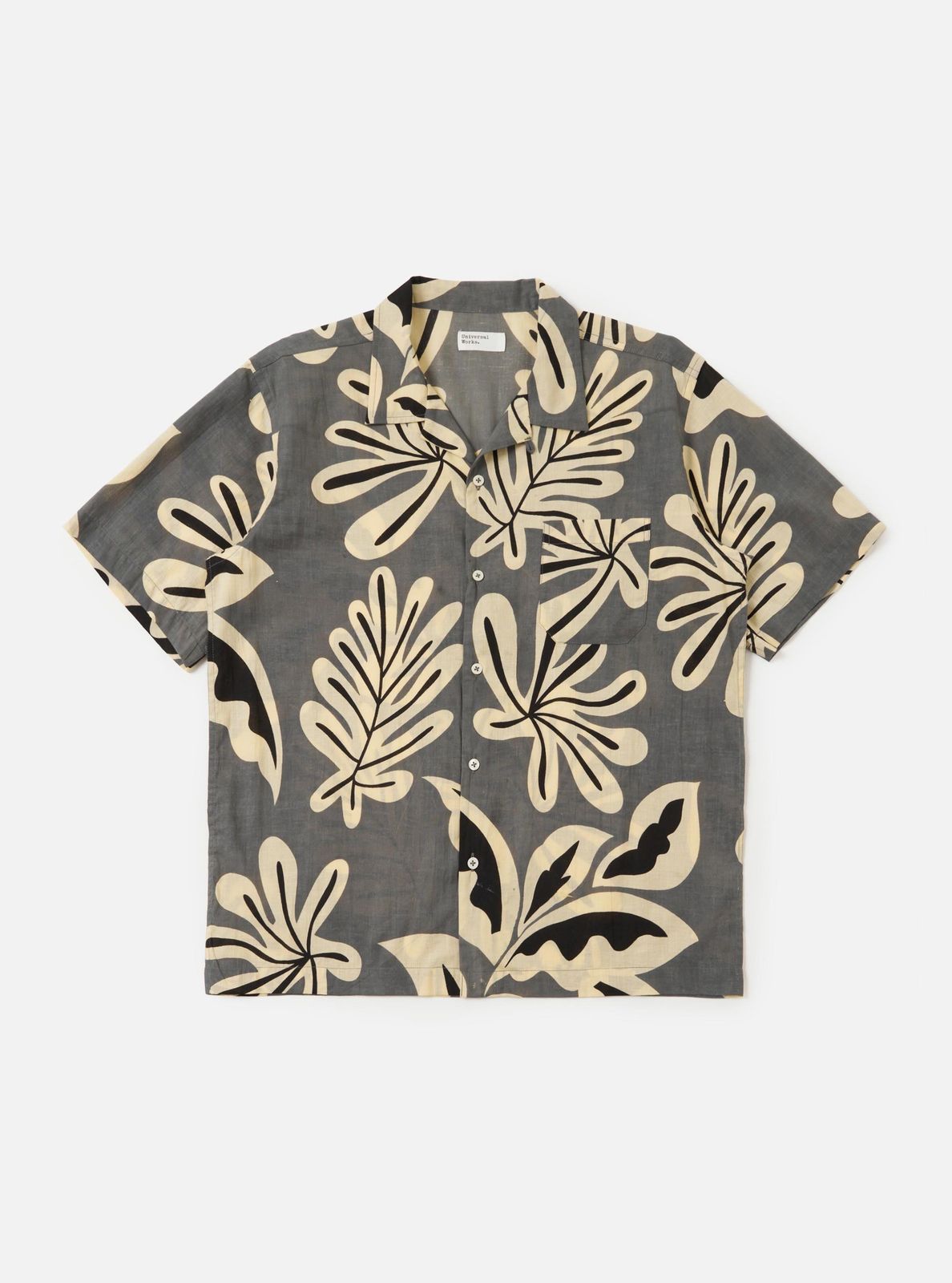 Grey Baja Print Road Shirt