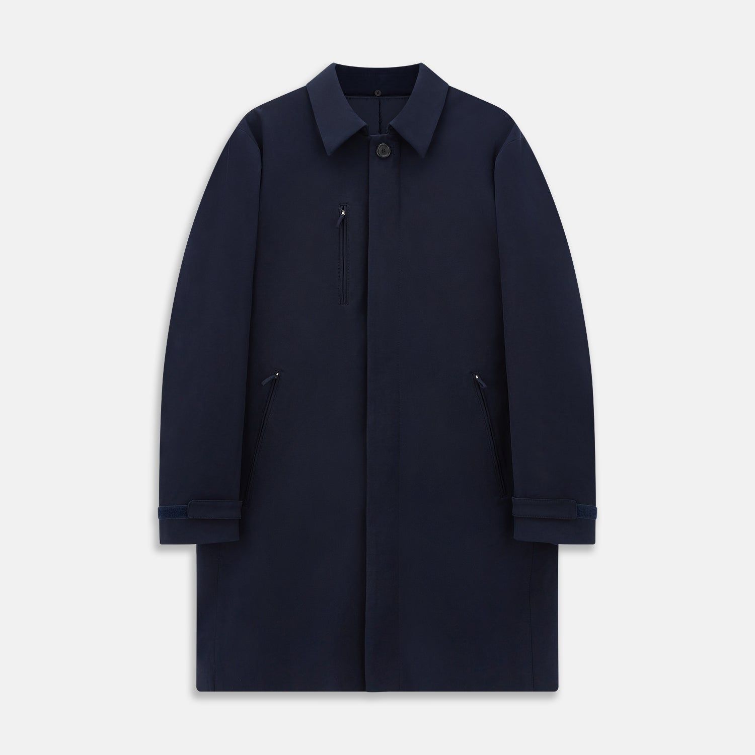 Navy John Arthur Trench Coat