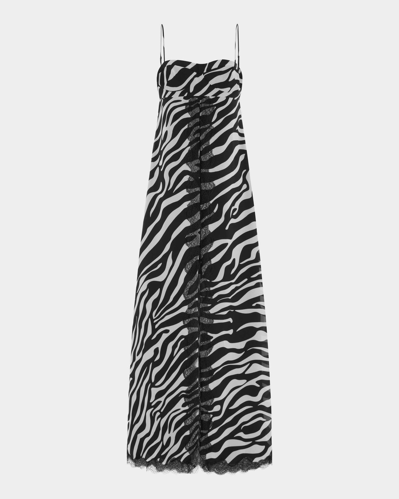 Agata Gown in Printed Chiffon
