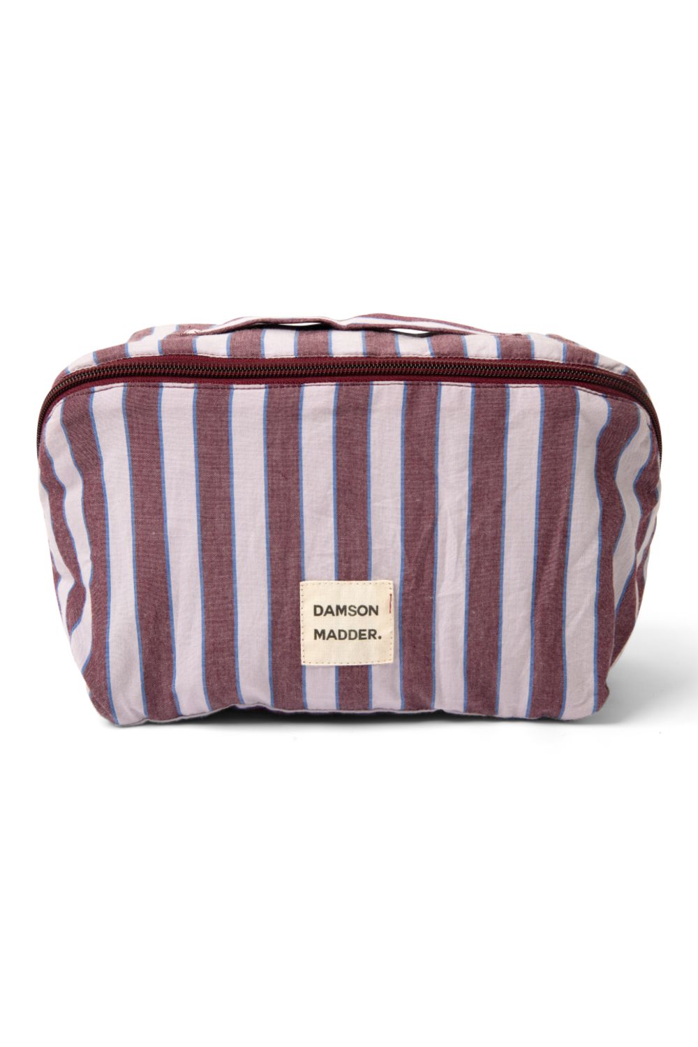 Large Wash Bag - Lilac Stripe
