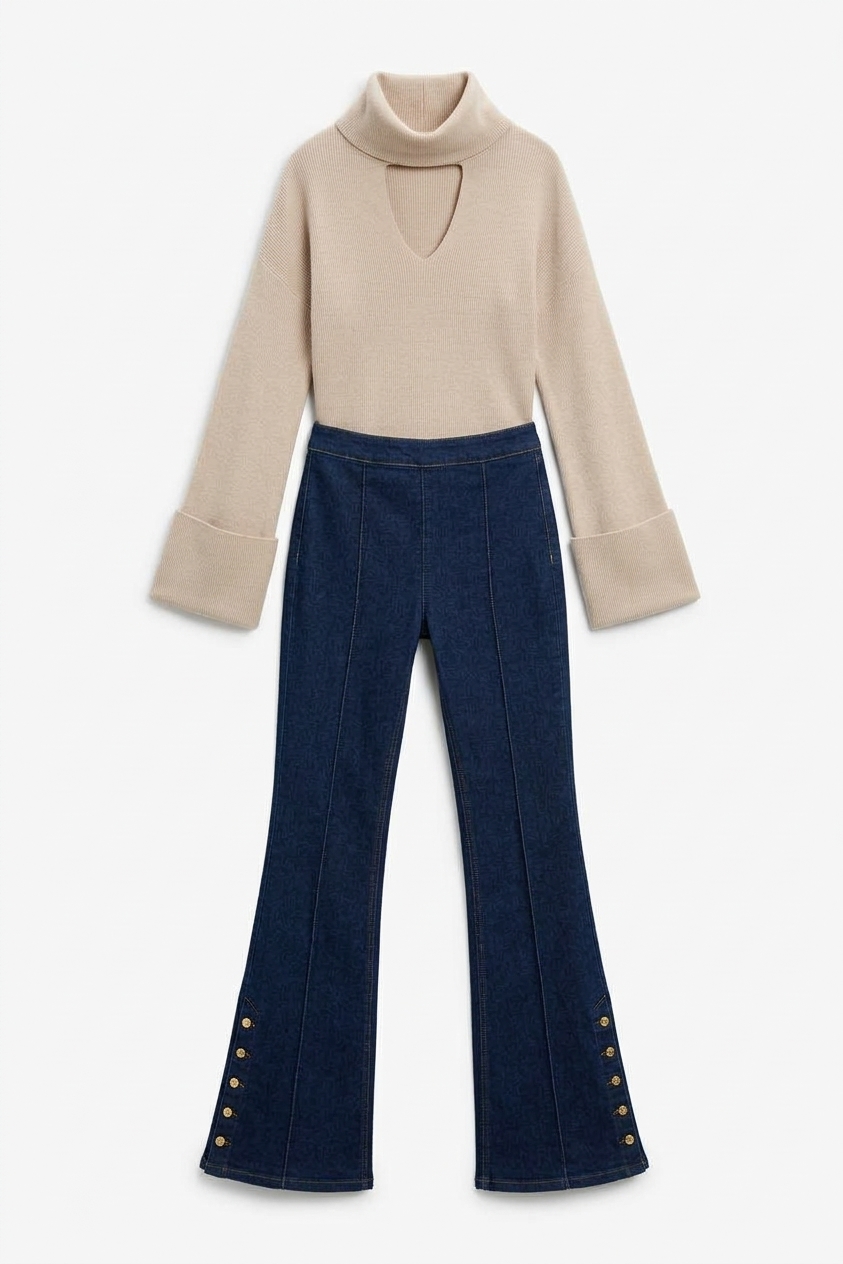 Amber Stone Knit Bodysuit
