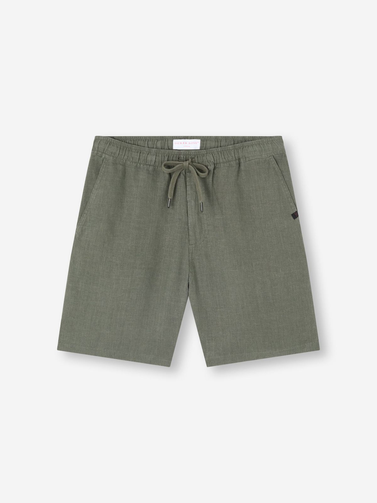 Vienna Linen Shorts Khaki